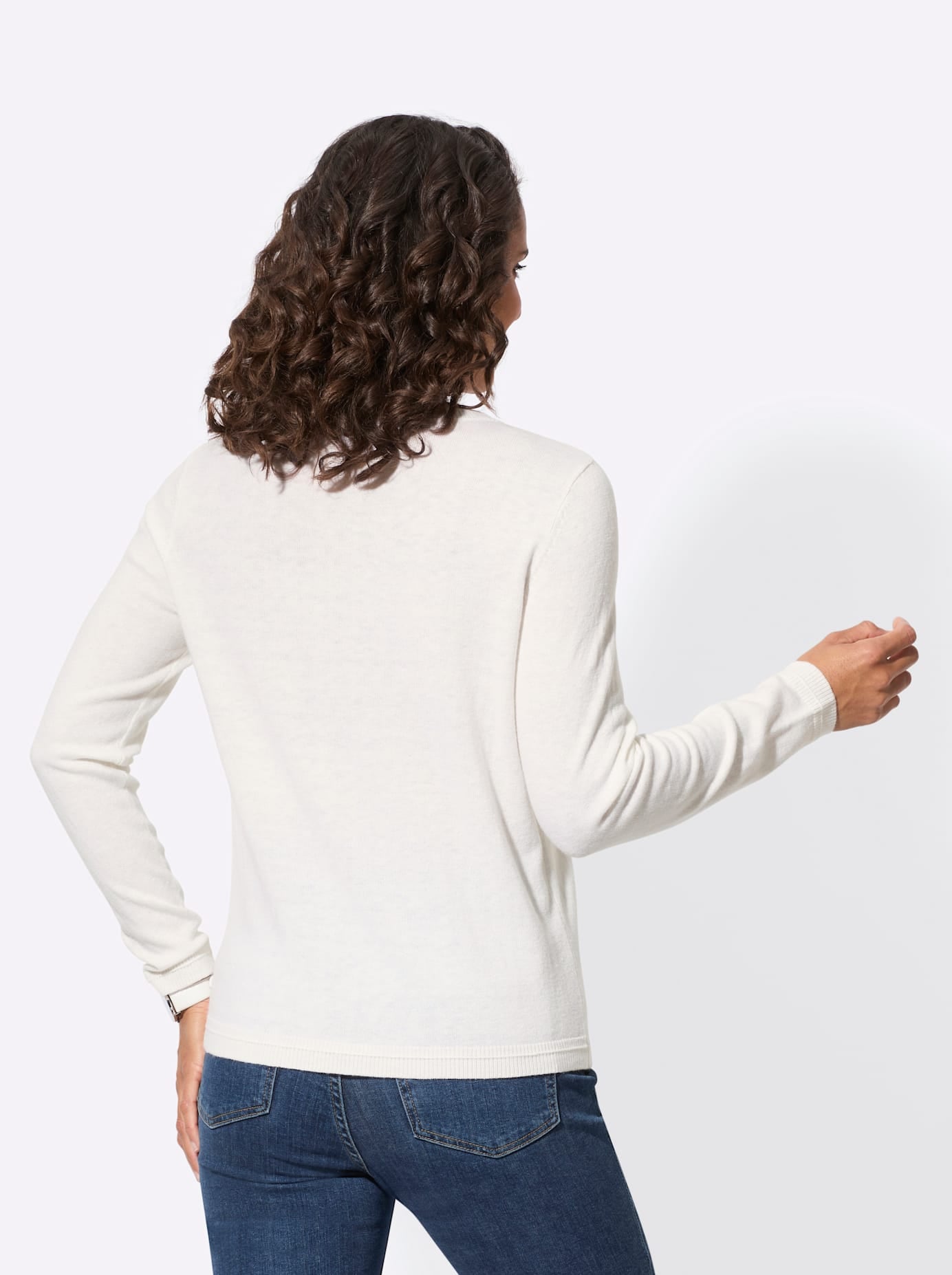 Casual Looks Rundhalspullover »Pullover«