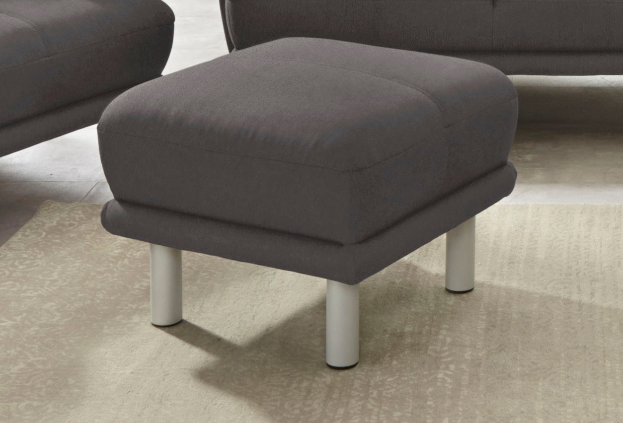 TRENDMANUFAKTUR Hocker "Cecilia II, modern und elegant, B/T 66/66cm" günstig online kaufen