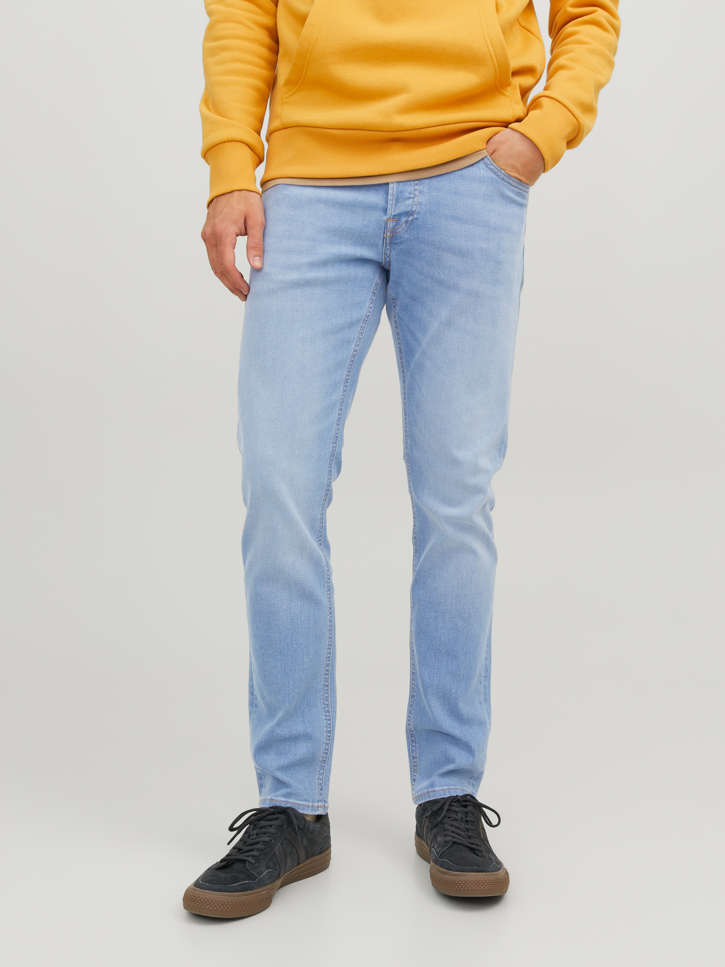 Jack & Jones Slim-fit-Jeans "JJIGLENN mit Used-Look und Stretchkomfort" Abr günstig online kaufen