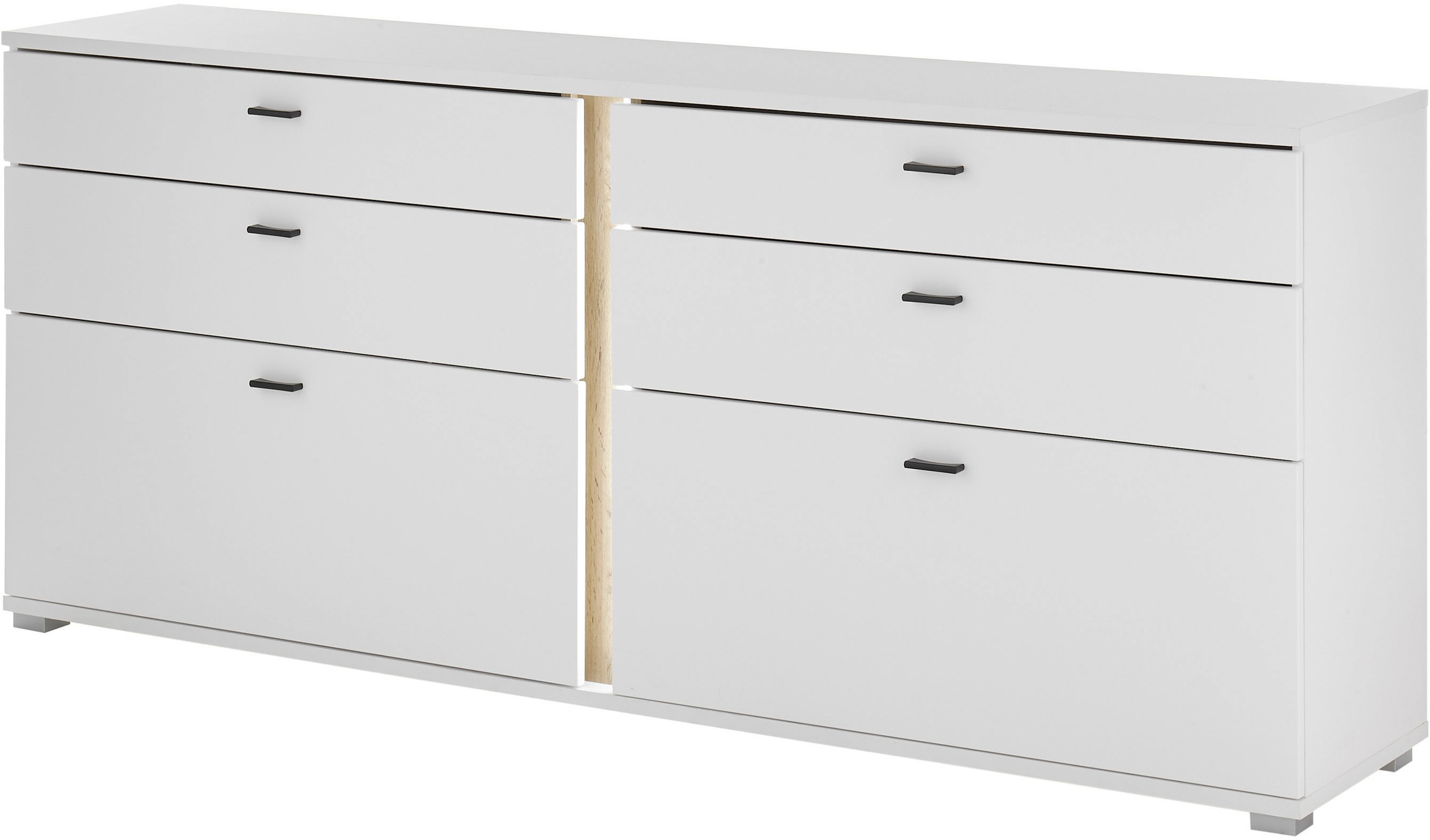 Home affaire Sideboard "LONG ISLAND" 1 Stk. tlg. in moderner Trendfarbe,ink günstig online kaufen