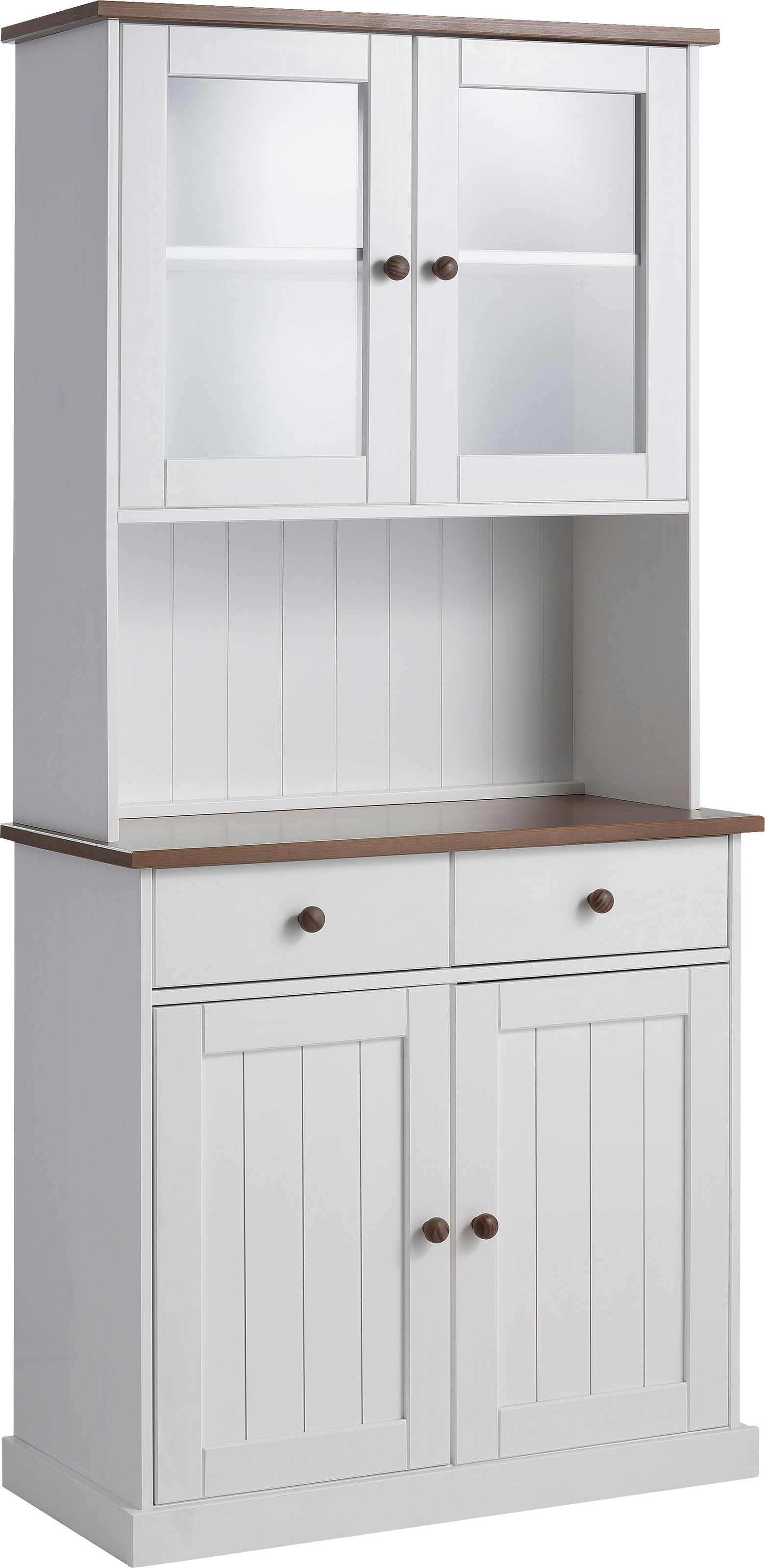 Inter Link Kommode "Westerland Kiefer Massivholz, FSC, Sideboard" Anrichte im Landhausstil, BxTxH: 90 x 45 x 86 cm