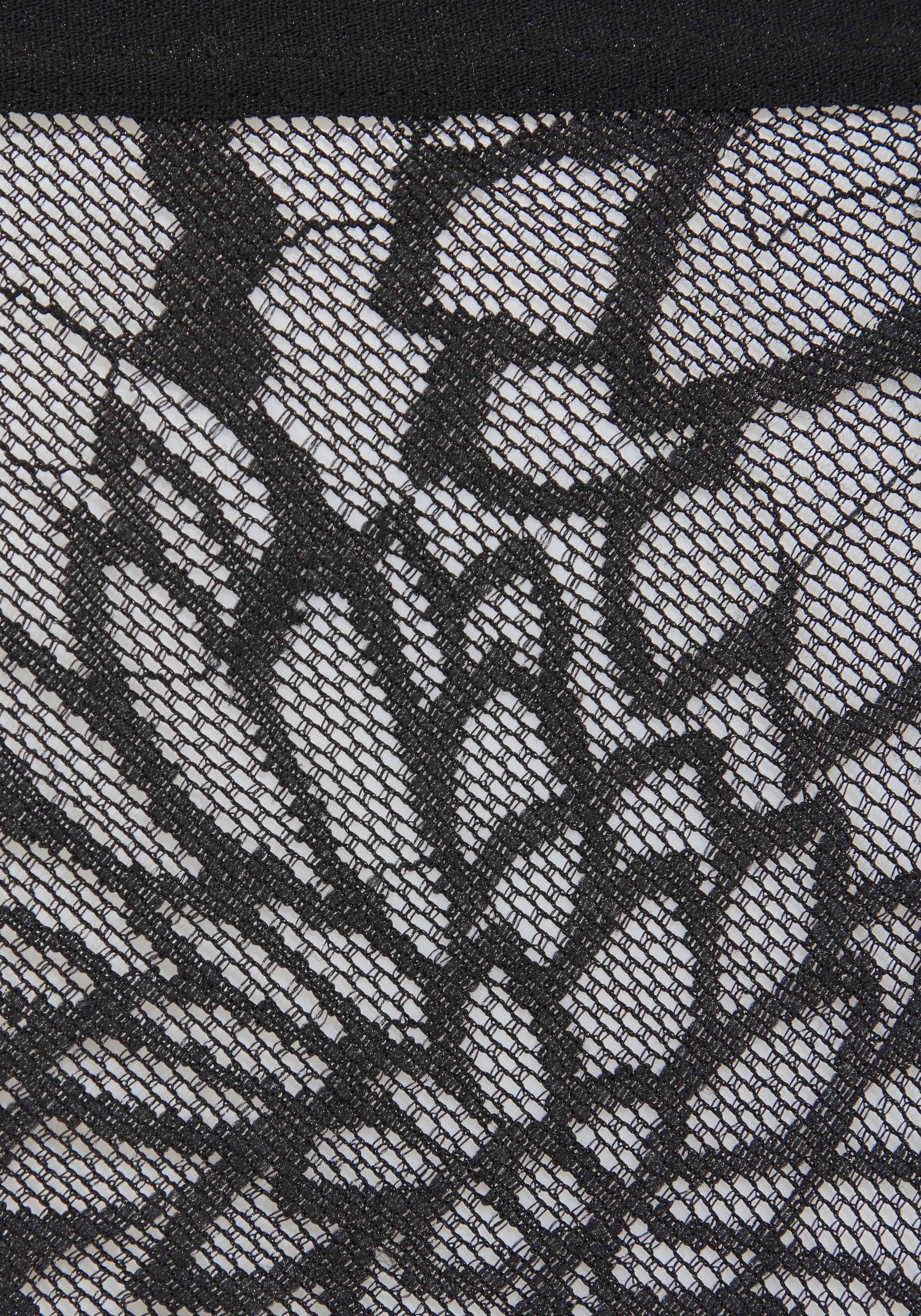 Thumbnail - LASCANA String aus floraler Spitze, elastisches Material, unifarbenes Design