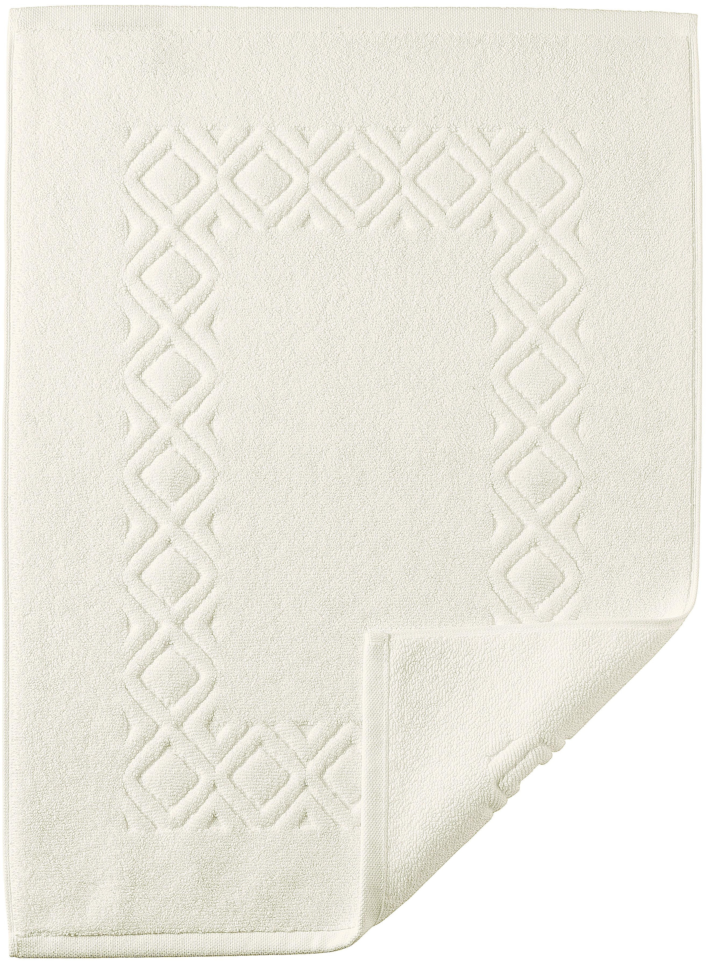 Egeria Badematte "Denver" Höhe 8 mm beidseitig nutzbar  fußbodenheizungsgee günstig online kaufen