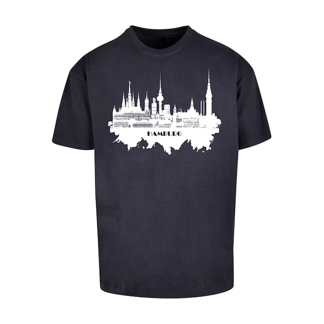 F4NT4STIC T-Shirt »Cities Collection - Hamburg skyline«, Print ▷ bestellen  | BAUR