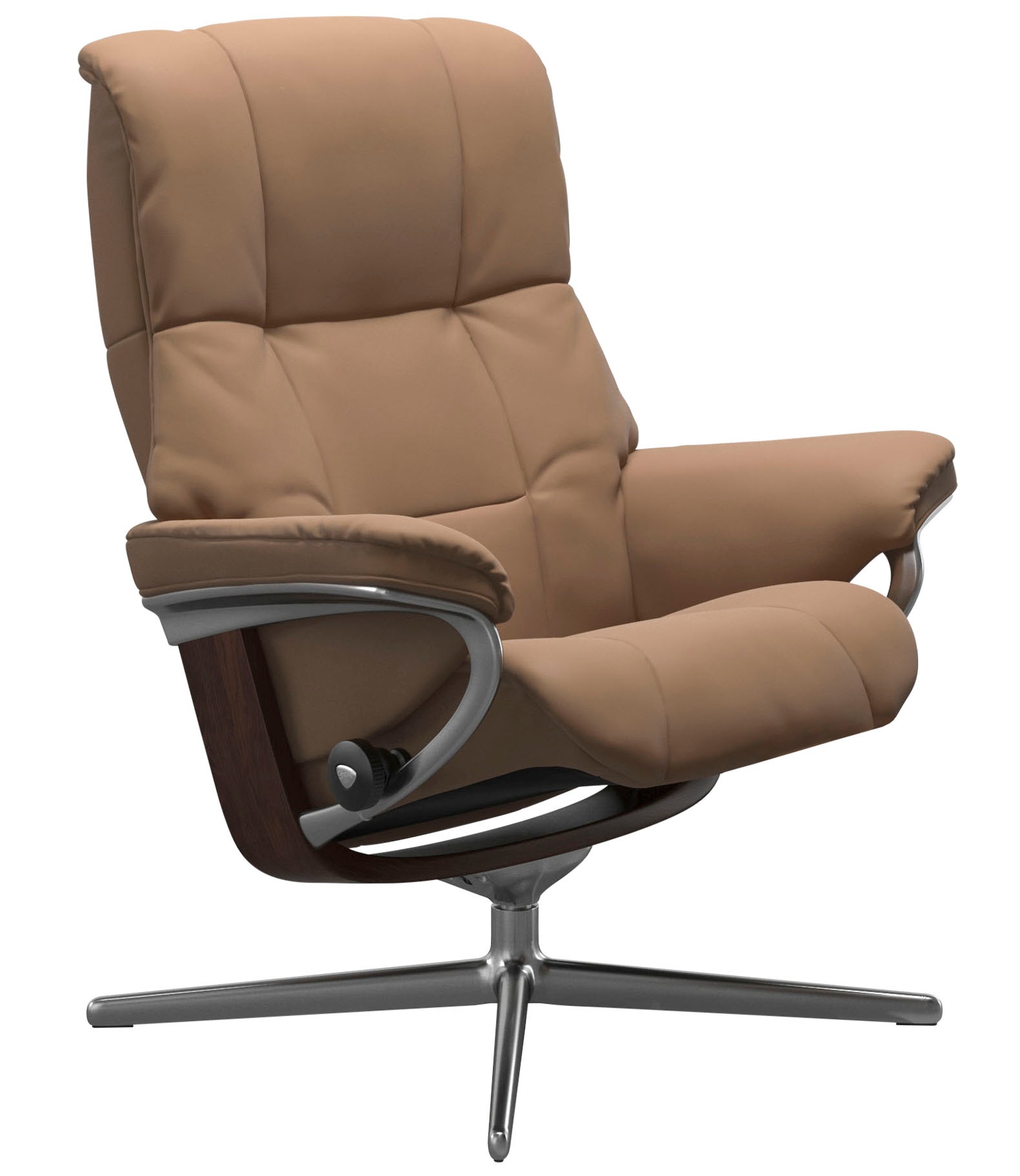 Stressless® Relaxsessel »Mayfair«, mit Cross Base, Größe S, M & L, Holzakzent Braun