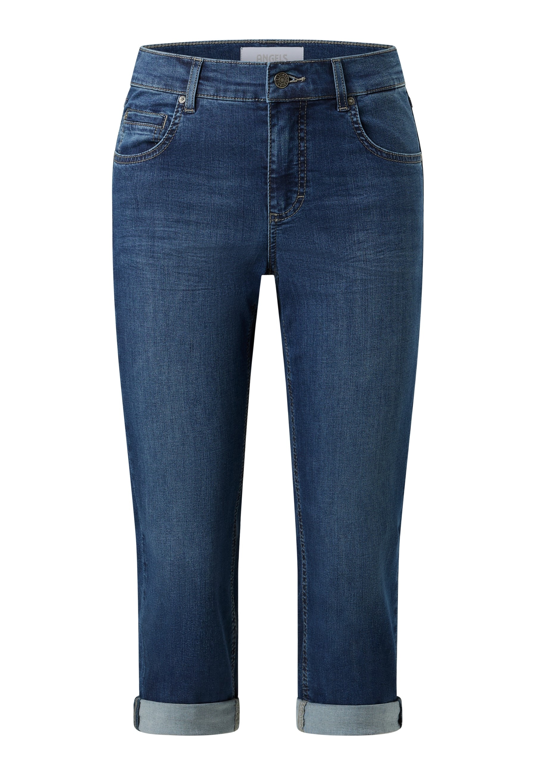 ANGELS Caprijeans »CICI TURN UP« mit Stretch und Aufschlag