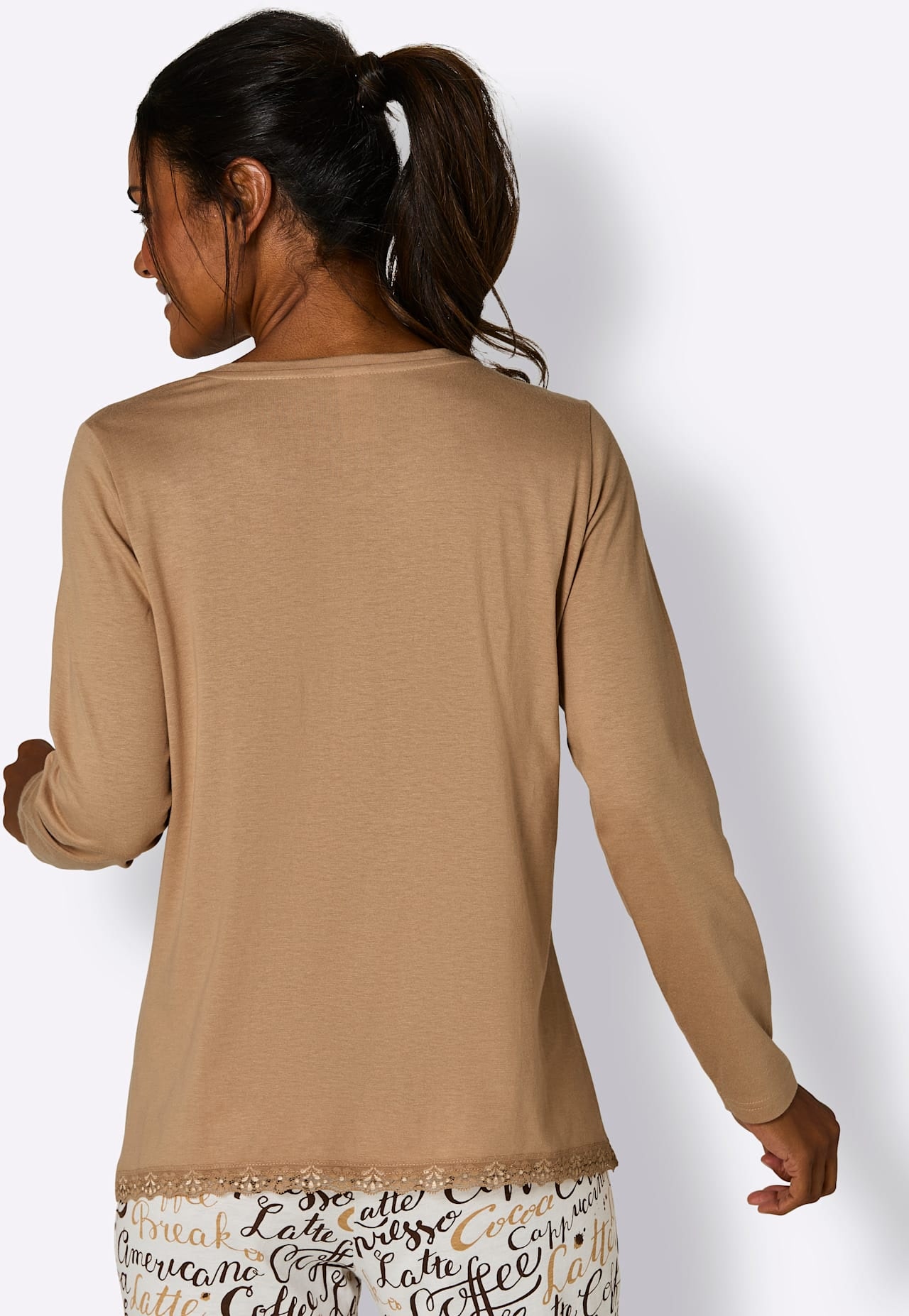 wäschepur Pyjamaoberteil »Schlafanzug-Shirt« 1 tlg.