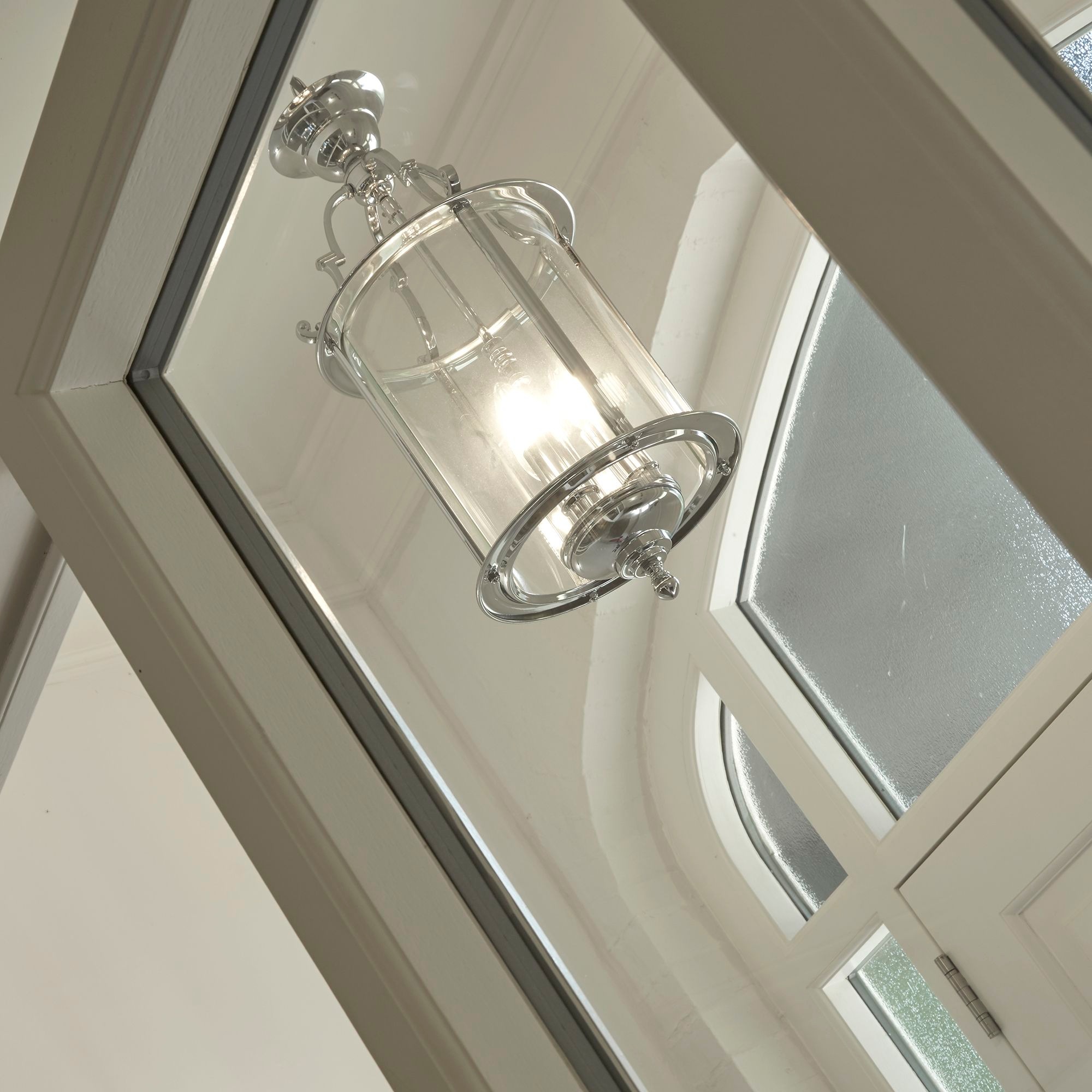 Searchlight Hängeleuchte »Hängeleuchte Lantern, 3-flammig«, 3 flammig, Leuchtmittel E14 | ohne Leuchtmittel, Klassisches Ambiente