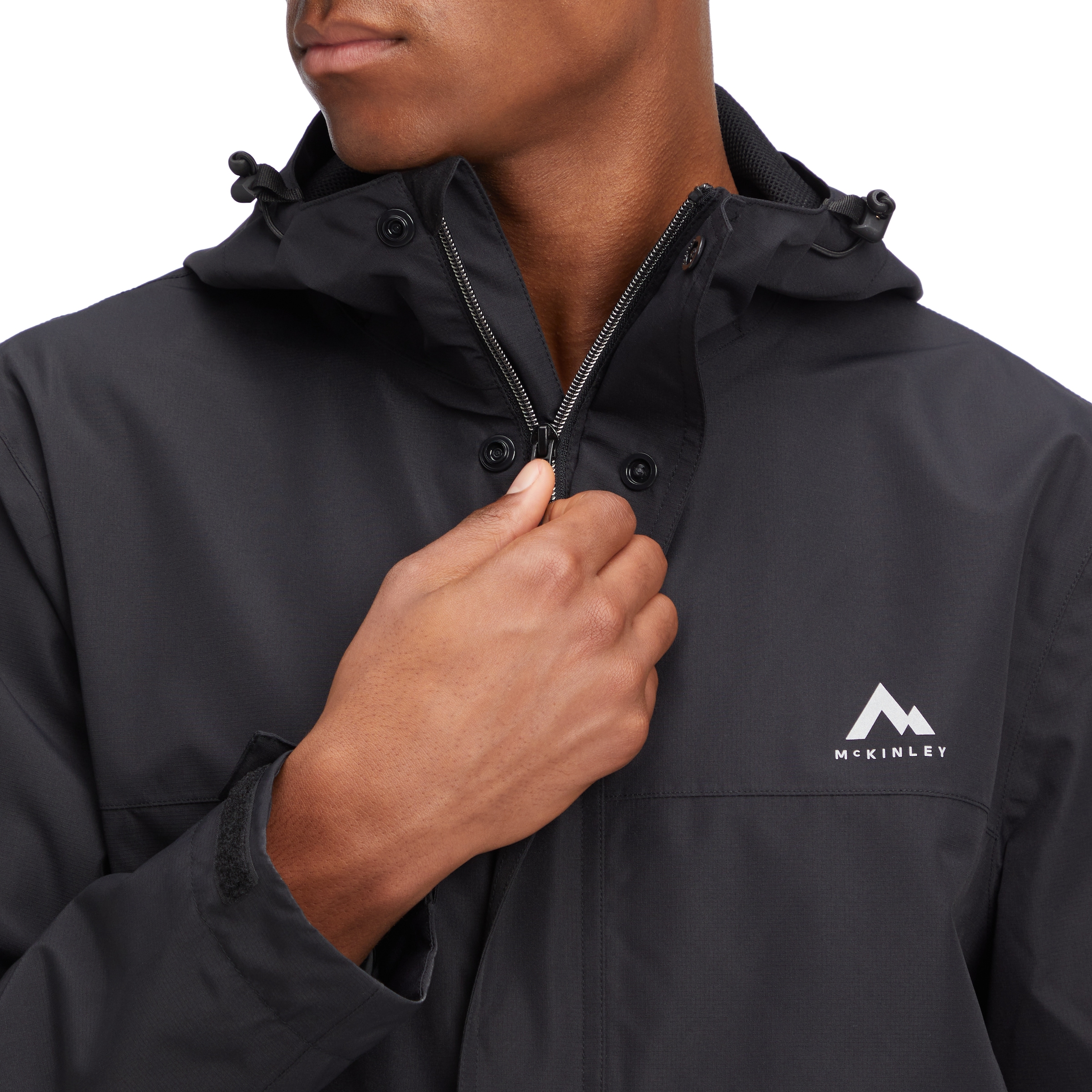 McKINLEY Regenjacke »Regenjacke Carlide II M«, (1 St.), mit Kapuze