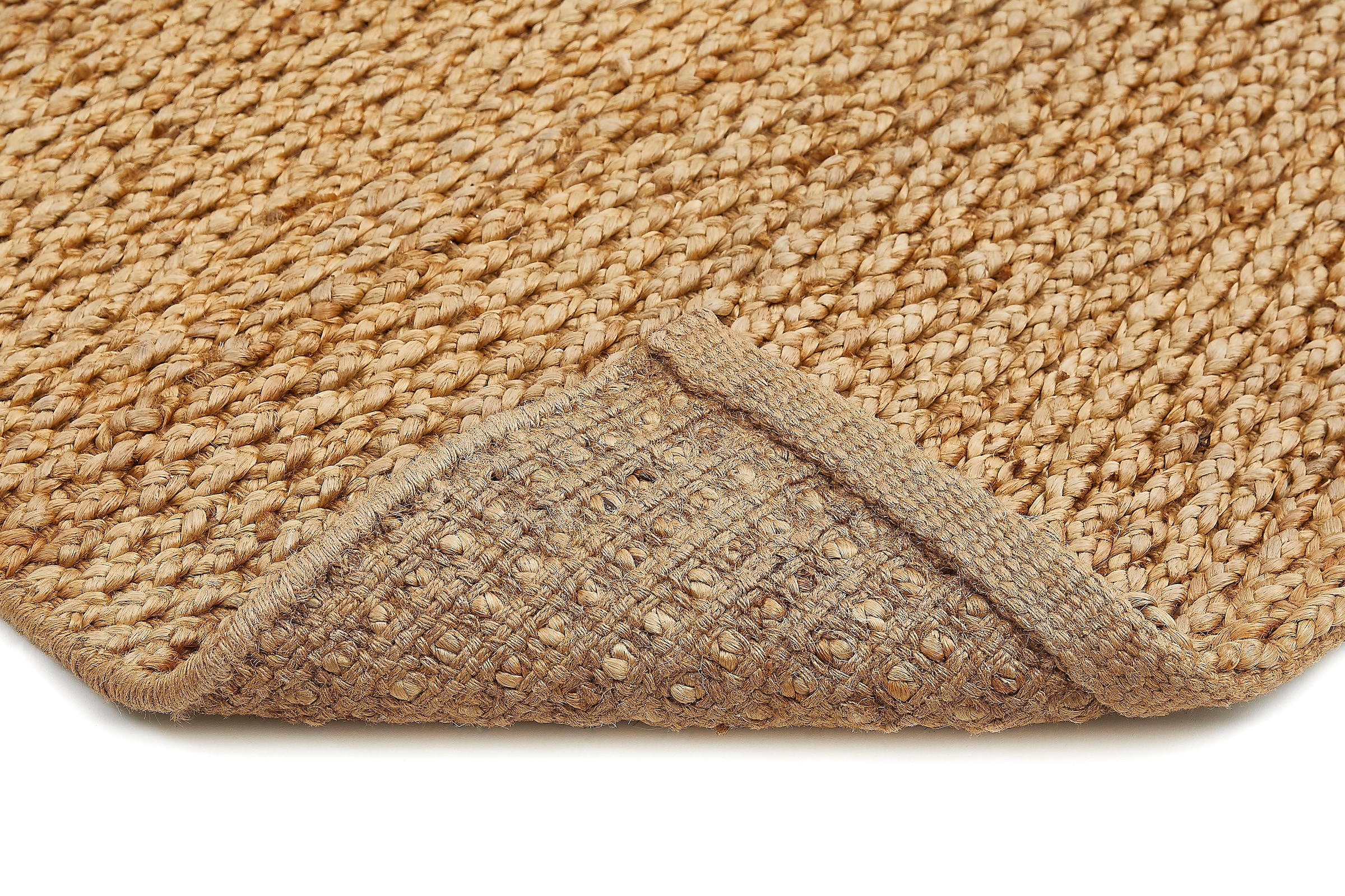 my home Teppich »Oda«, rechteckig, Flachgewebe, aus Naturfaser, Jute