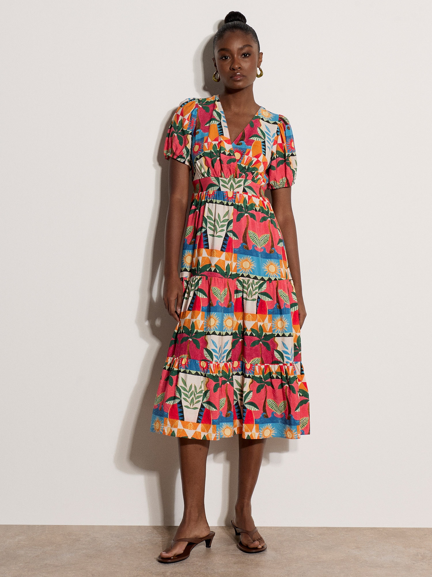 Apricot Midikleid »Midikleid« Bedruckt