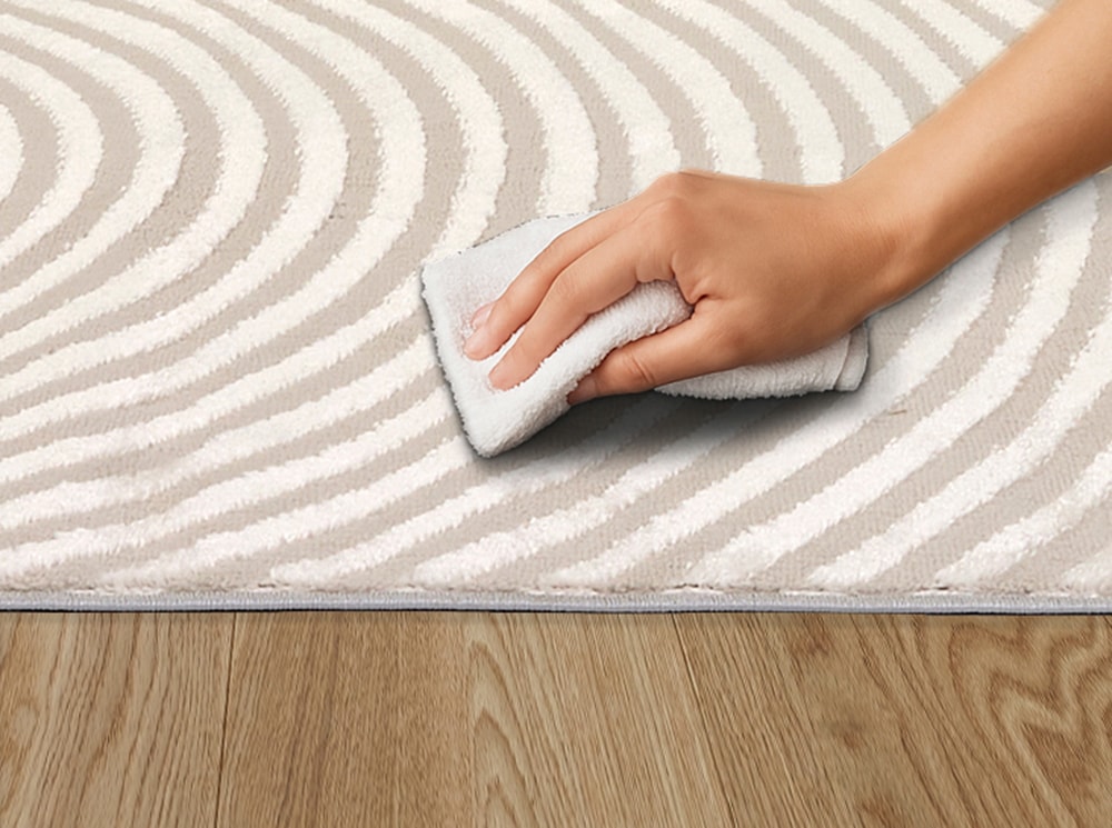 ASTRA Teppich »Jules 253« rechteckig 8 mm Höhe Hoch Tief Struktur, Kurzflor, Wohnzimmer, Schlafzimmer