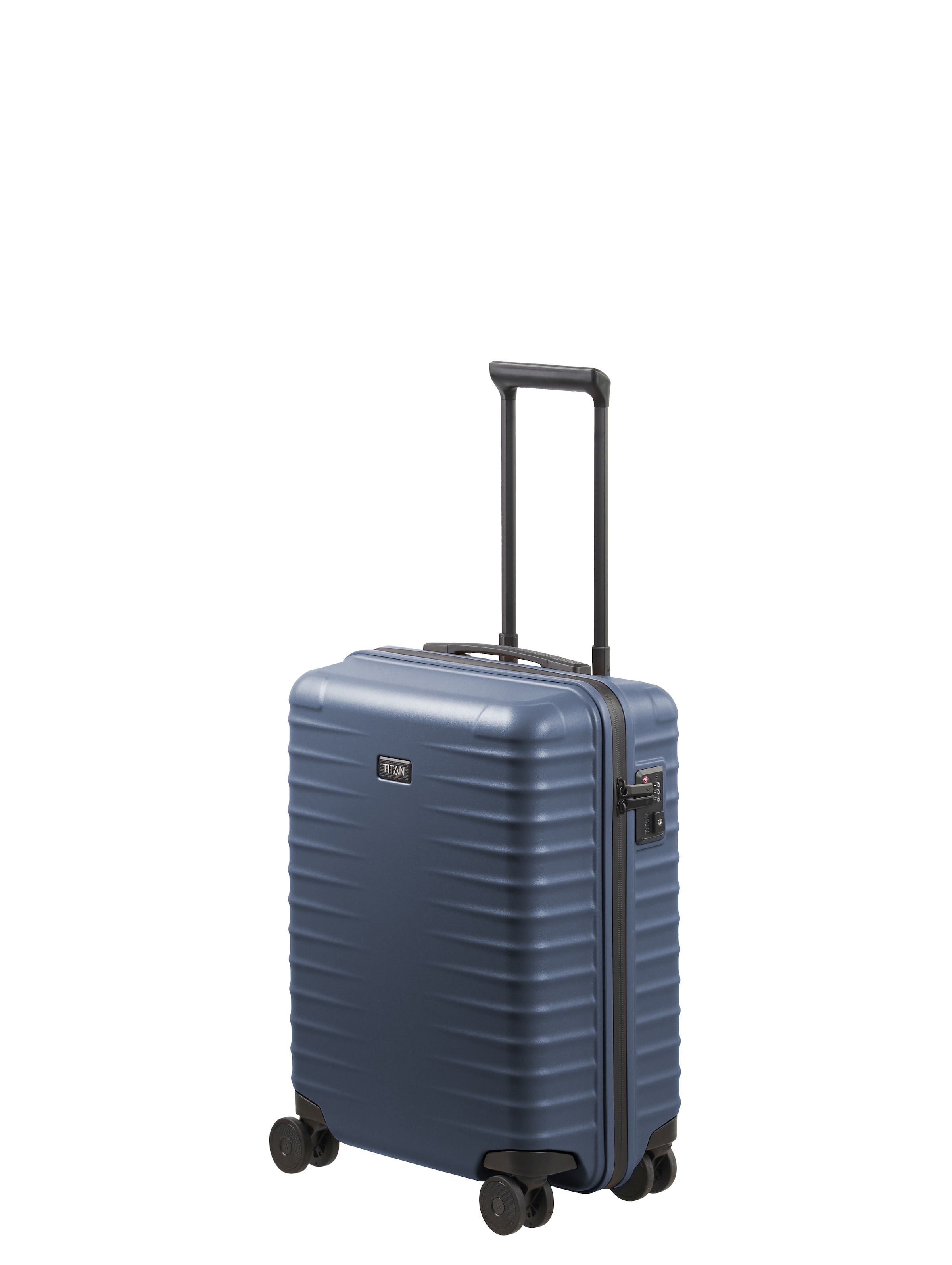 TITAN - Made in Germany Trolley "UPGRADE Koffer Hartschale" 44 l 4 Rollen mit kratzresistenter Oberfläche und cleverer Innenaufteilung