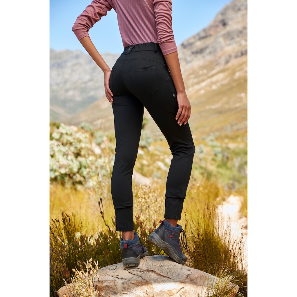 LASCANA ACTIVE Trekkinghose »Slim fit«, innen weich angeraut