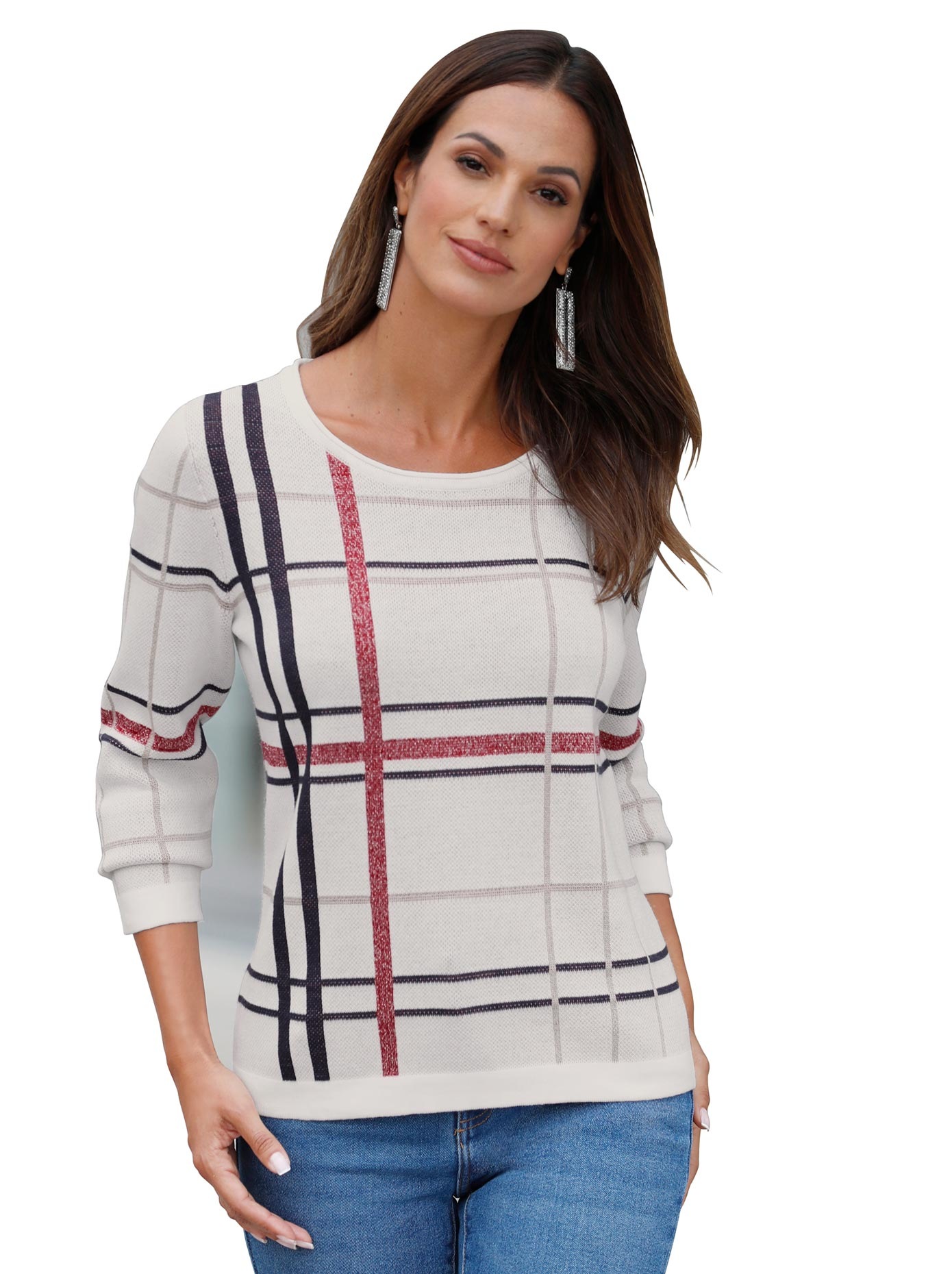 Inspirationen Jacquardpullover »Pullover« kaufen