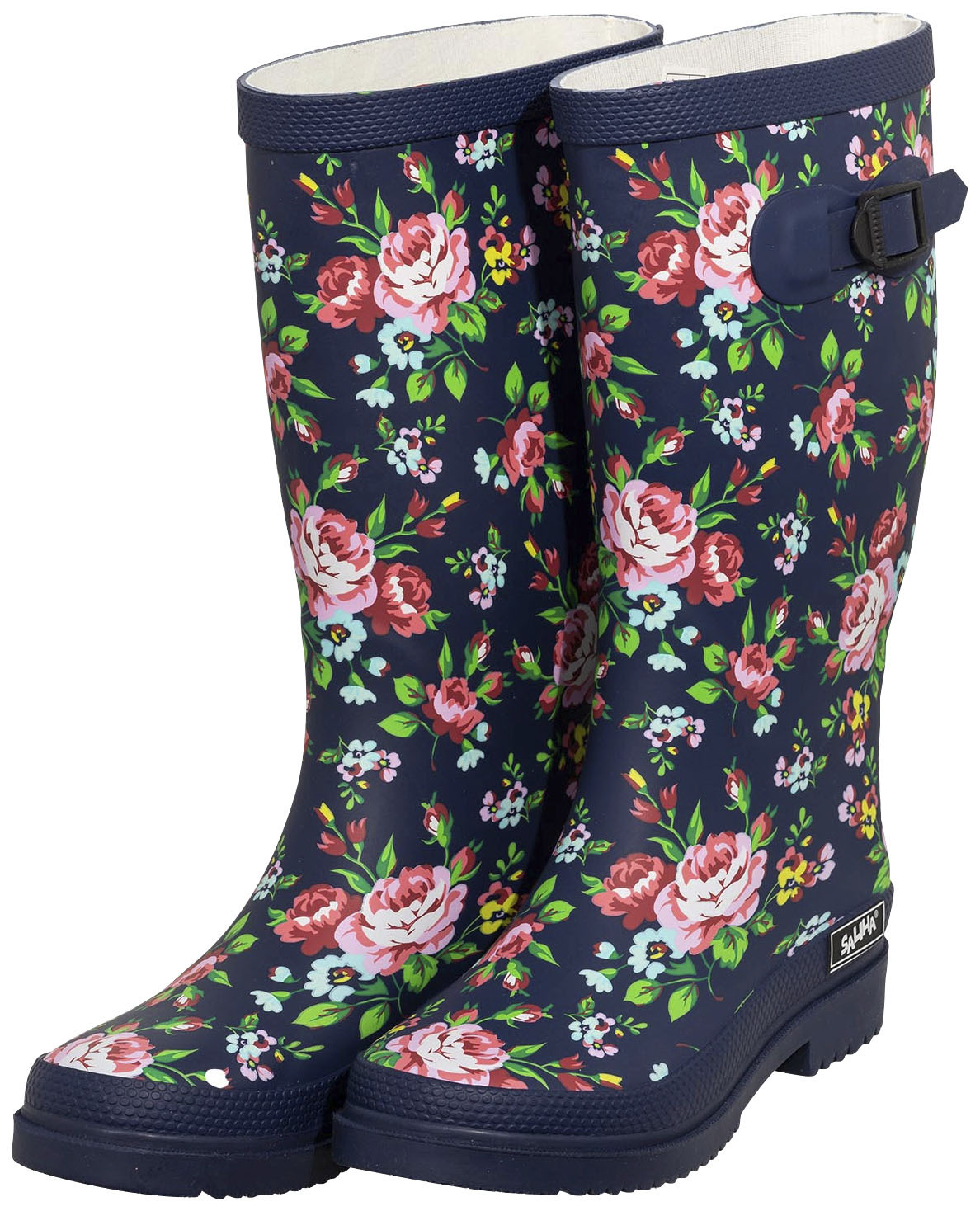 Gummistiefel »Damen Regenstiefel Julia dk-blau/multi«