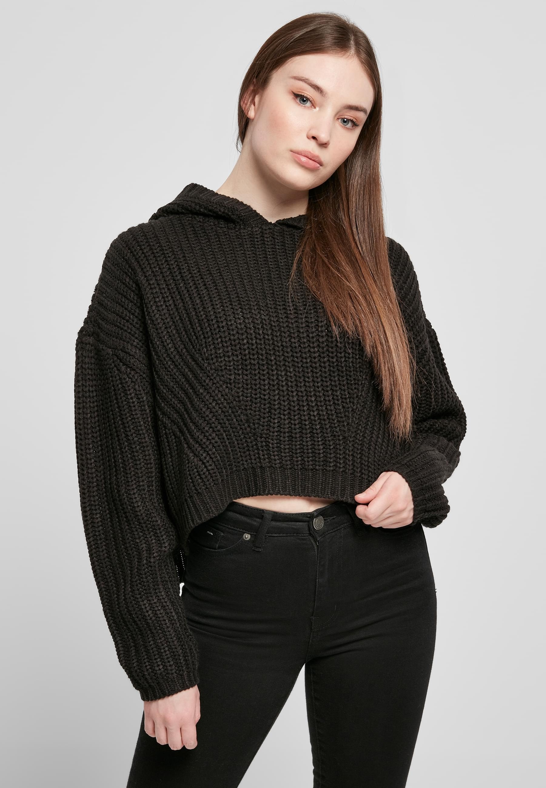 URBAN CLASSICS Kapuzenpullover »Urban Classics Damen Ladies Oversized Hoody Sweater«, (1 tlg.)
