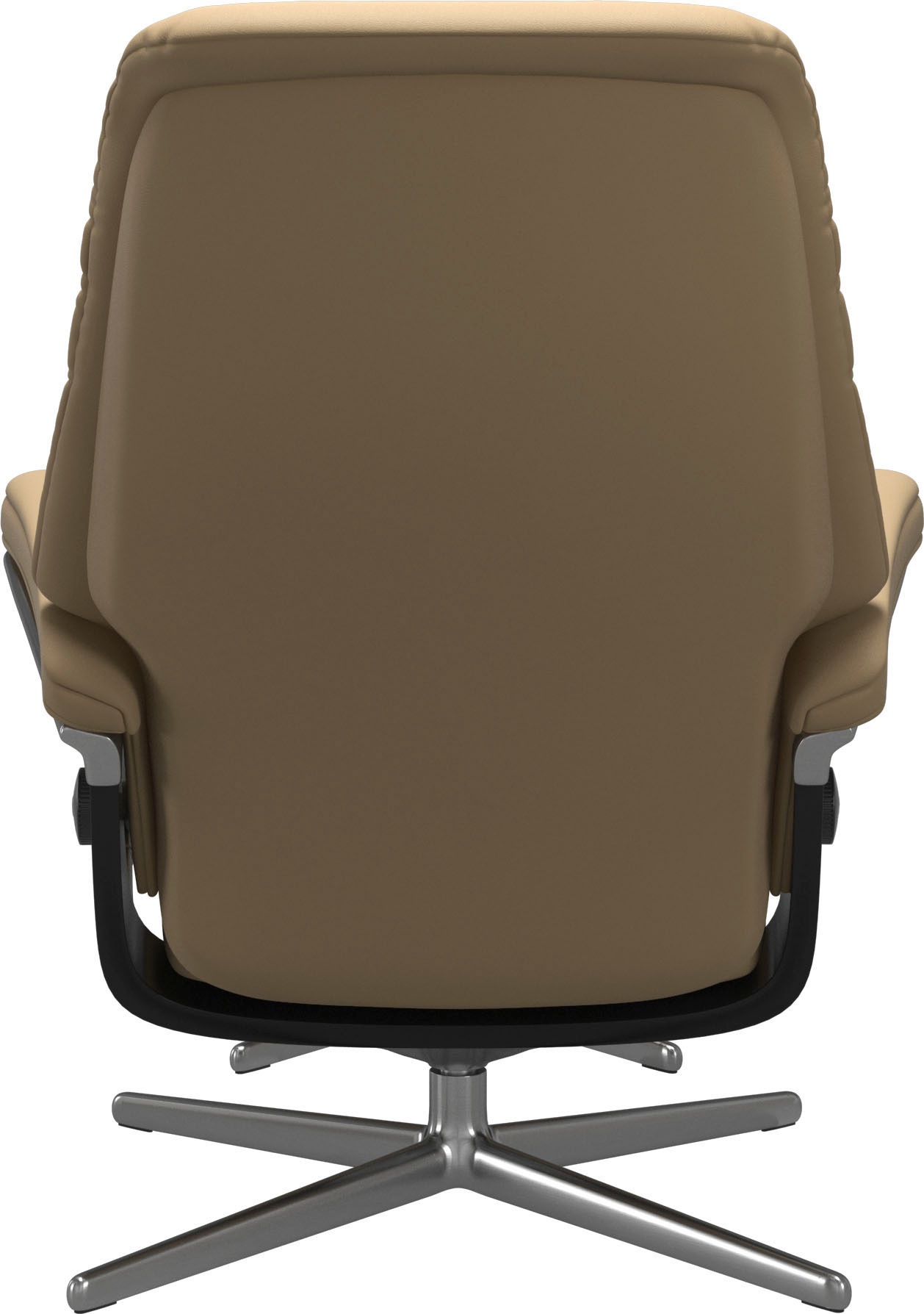 Thumbnail - Stressless Relaxsessel "Sunrise", (Set, Relaxsessel mit Hocker), mit Hocker, mit Cross Base, Größe S, M & L, Holzakzent ...