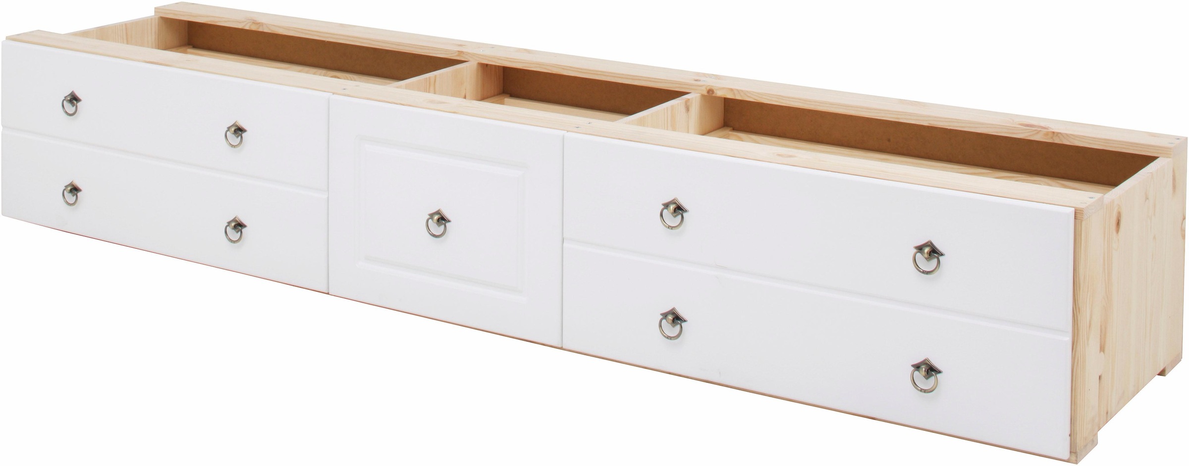 OTTO home Schubkasten "Hugo, Bettkastenmodul mit 3 Schubladen für eine Bett günstig online kaufen