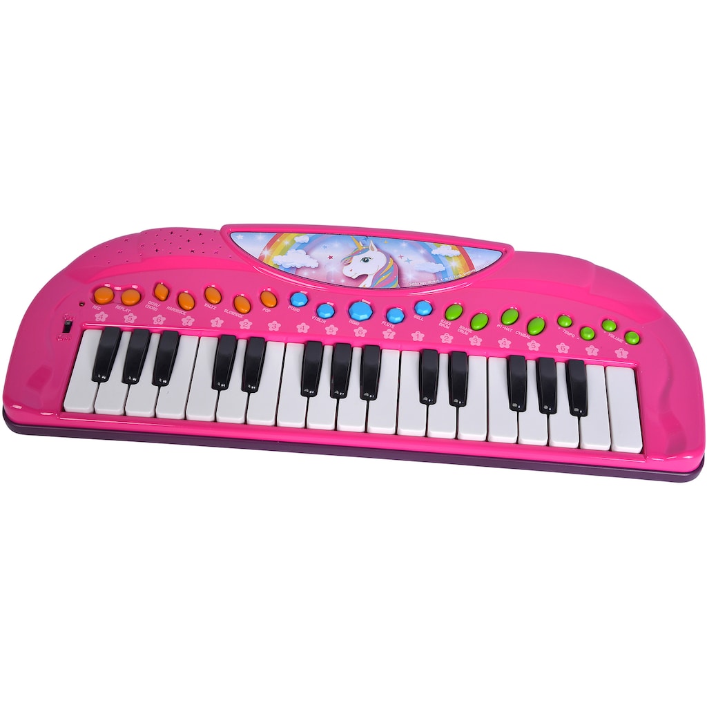 SIMBA Spielzeug-Musikinstrument »My Music World Girls, Einhorn Keyboard«