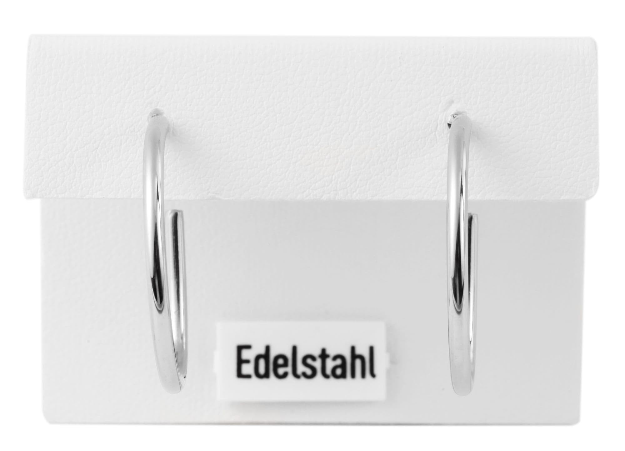 Adelia´s Paar Creolen "Ohrringe – Creole aus Edelstahl" Ideal zum Verschenken – schlicht und stilvoll