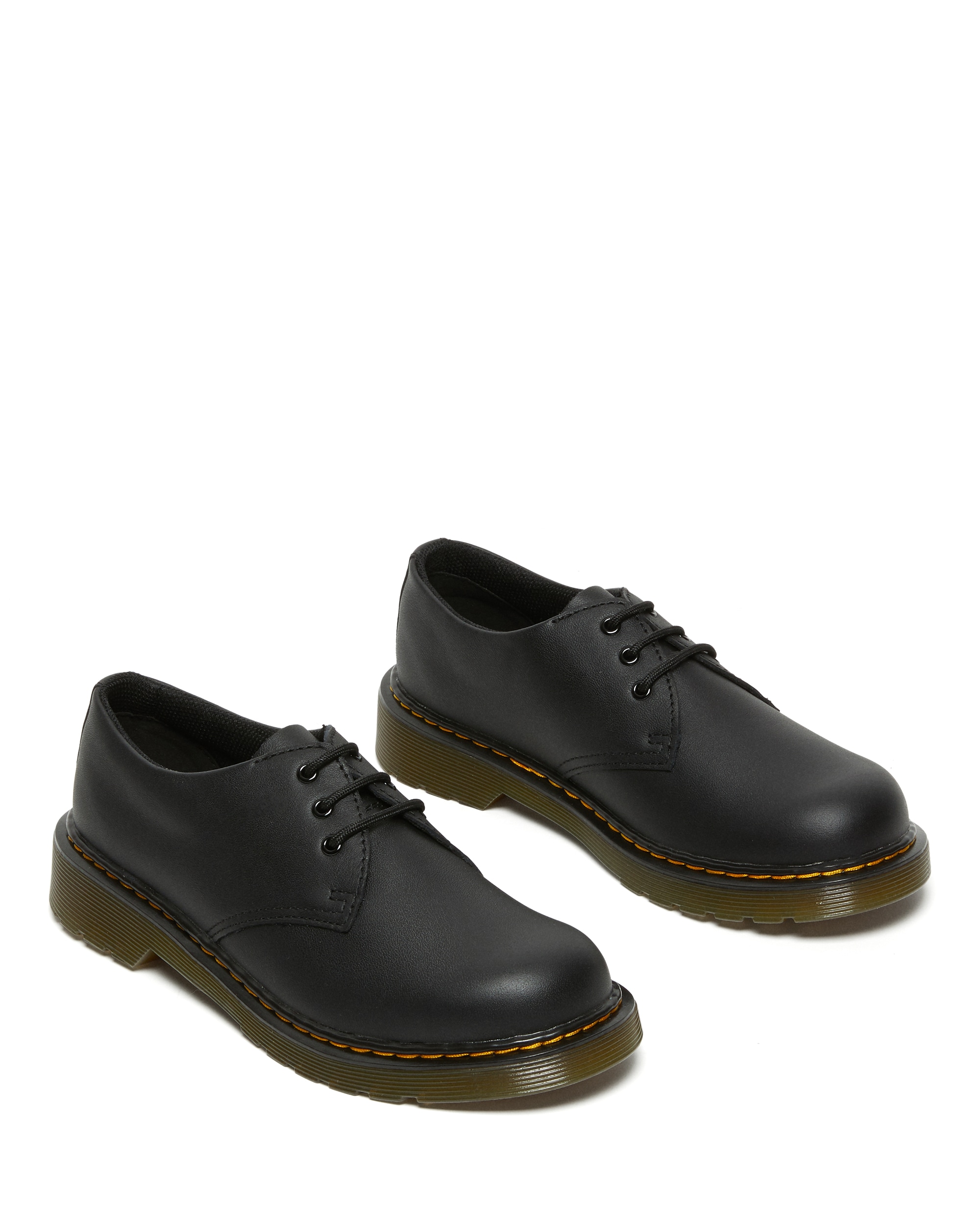 DR. MARTENS Schnürschuh "1461 Y Black Softy T Youth Lace Shoe" Kinderschuh, Schnürschuh, Freizeitschuh mit Blockabsatz