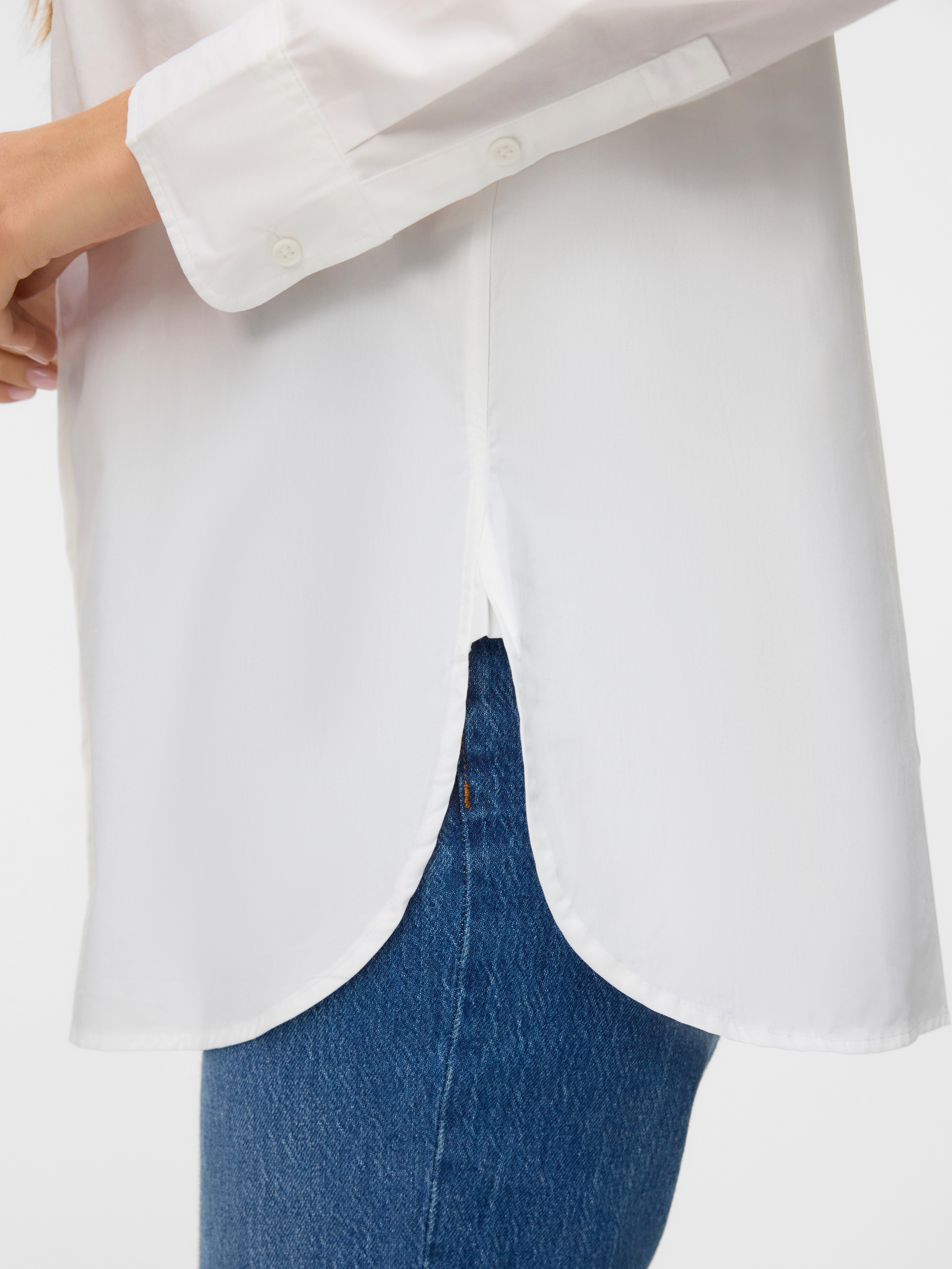 Thumbnail - Vero Moda Hemdbluse "VMELINA LS SHIRT WVN NOOS"