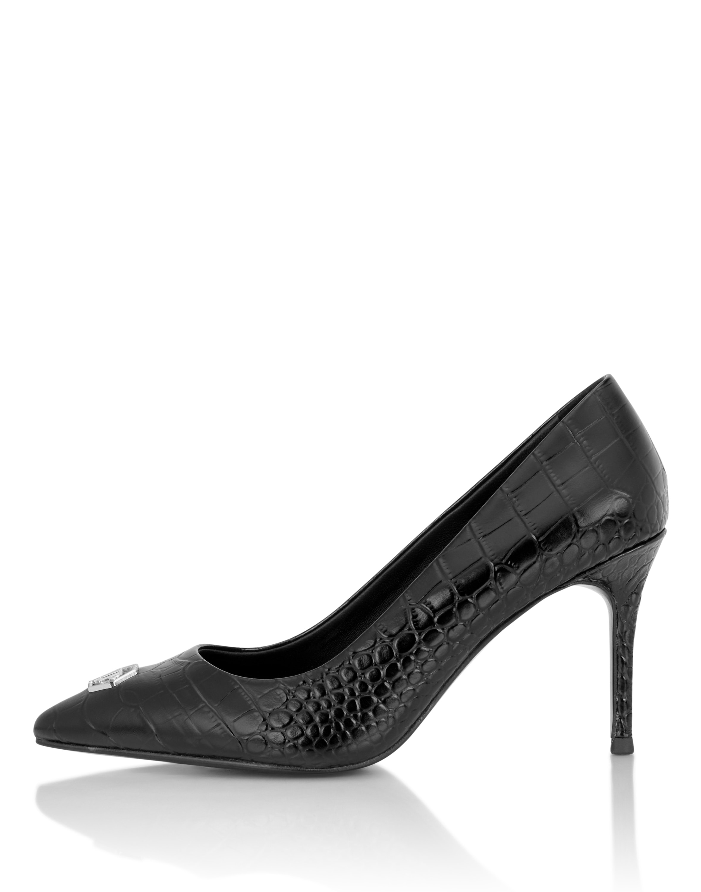 PHILIPP PLEIN Pumps »Hexagon Crocco Geprägt«