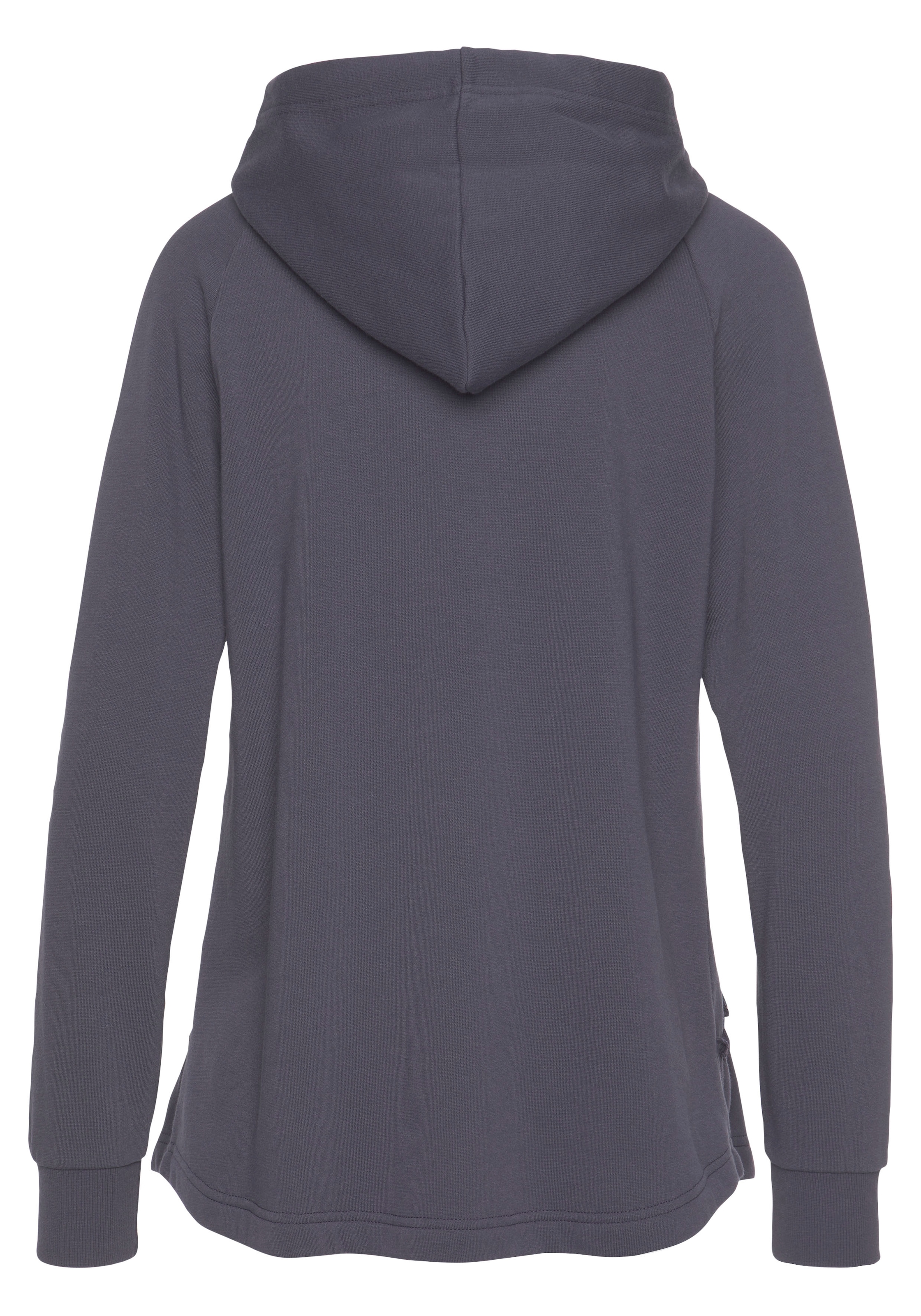LASCANA Kapuzensweatshirt, mit Rüschen, Loungeanzug, Hoodie