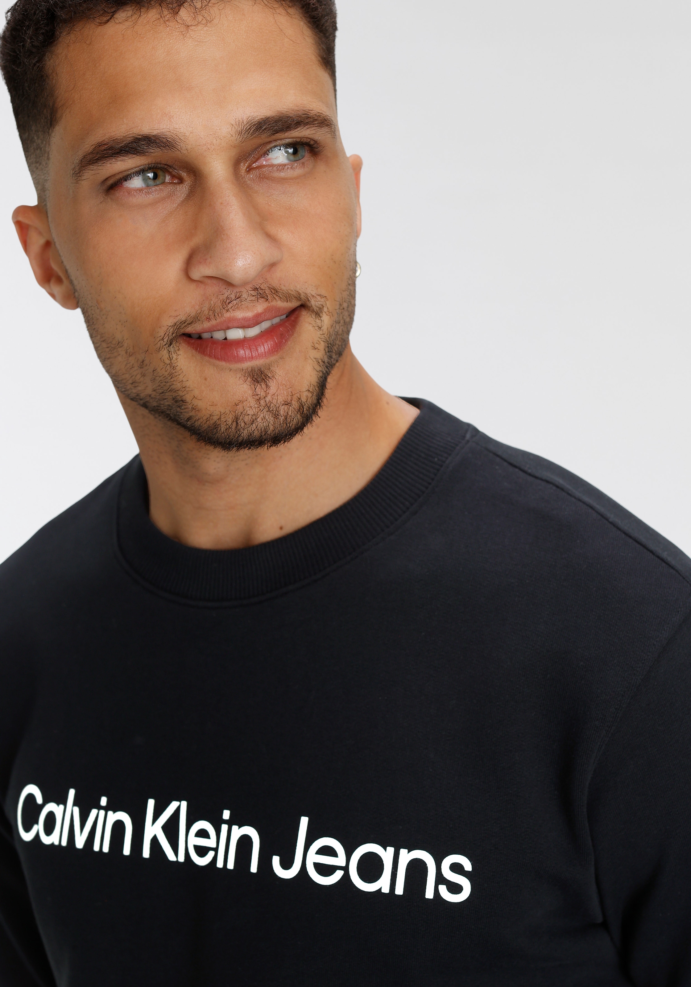 Calvin Klein Sweatshirt SWEATSHIRT« ▷ BAUR »CORE LOGO INSTIT kaufen | Jeans