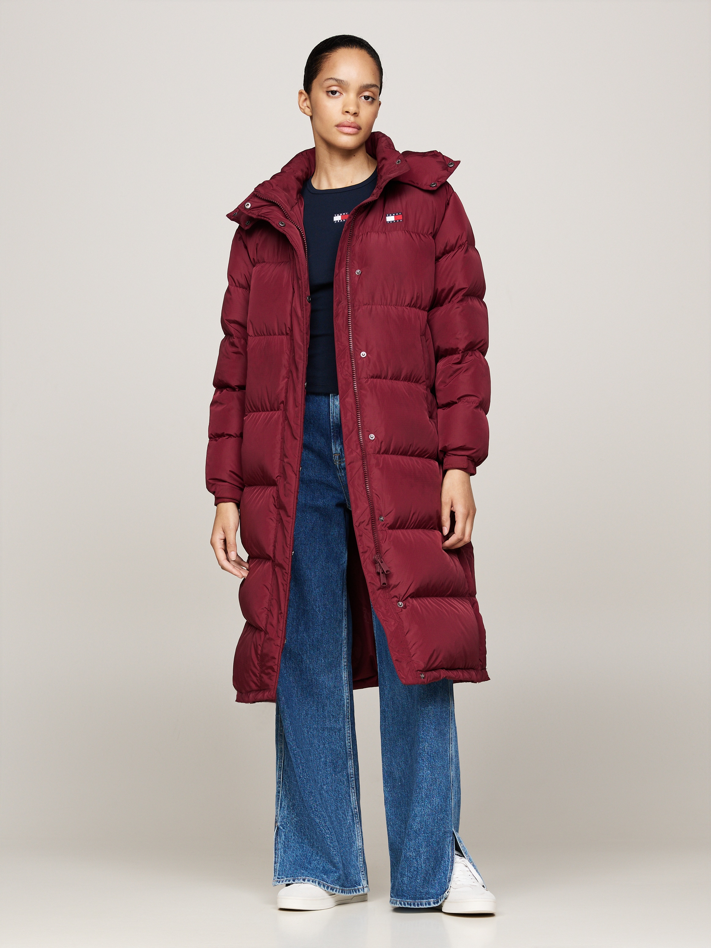 Steppmantel »TJW ALASKA LONG PUFFER EXT«, mit Logostickerei