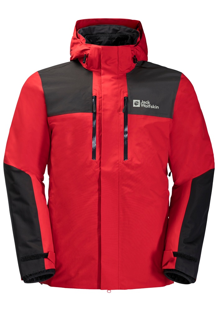 Jack Wolfskin 3-in-1-Funktionsjacke »JASPER 3IN1 JKT M«, (2 teilig), mit Kapuze