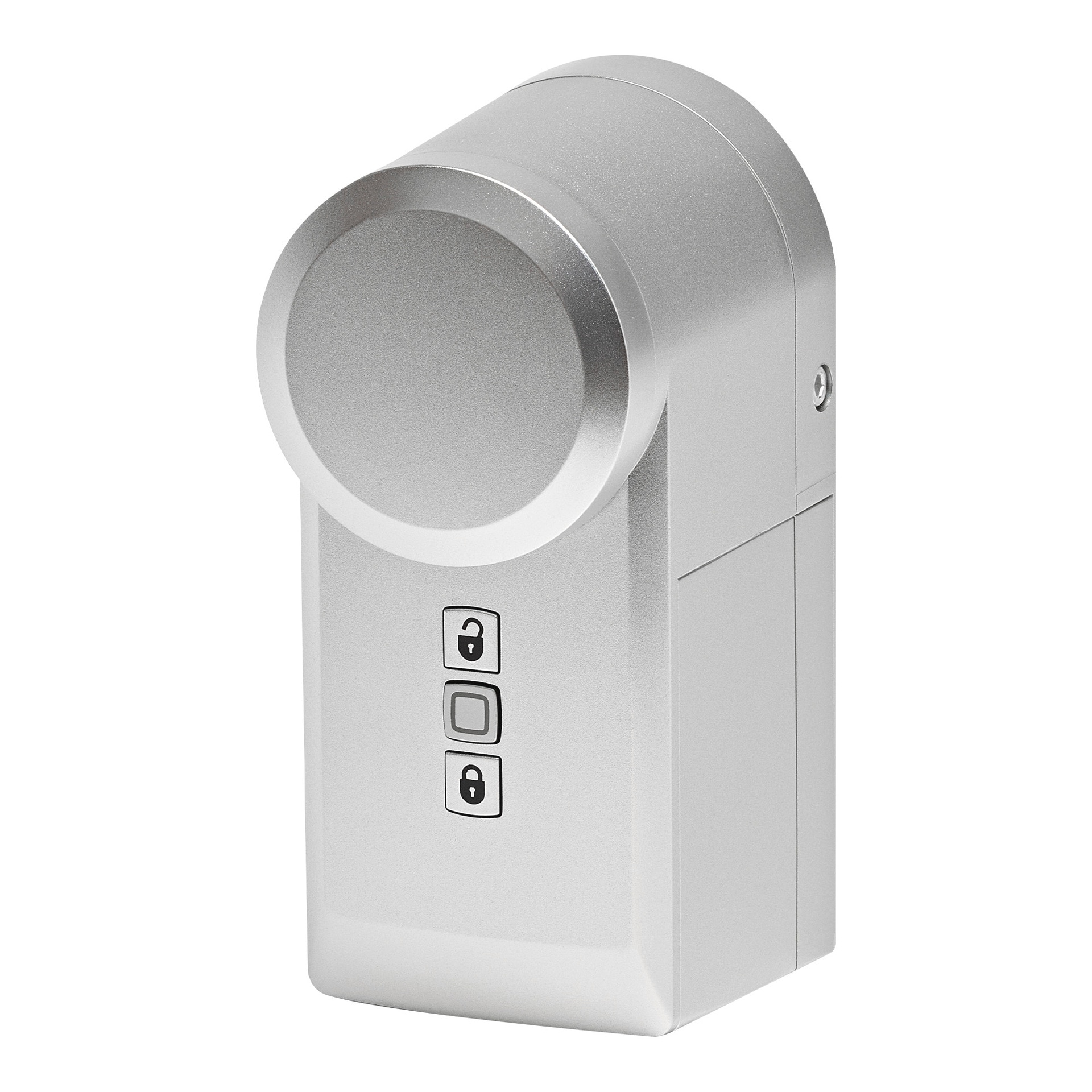 HOMEMATIC IP Smart-Home-Zubehör "Türschlossantrieb", B:11,4cm H:10,1cm T:18,6cm, silber, Smart-Home-Stationen
