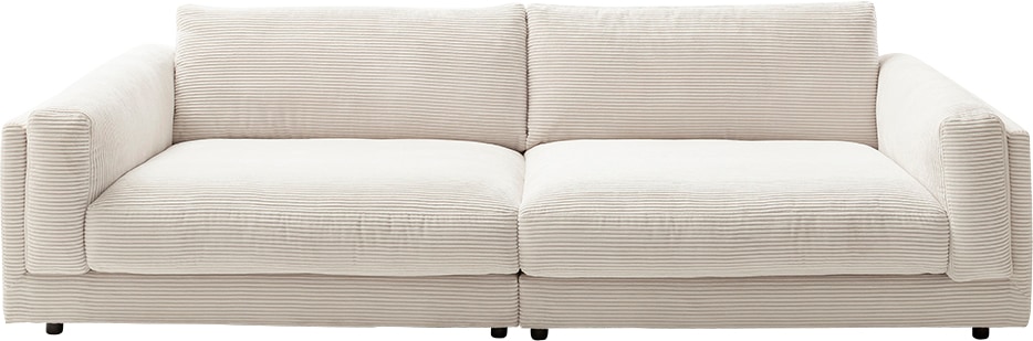 Big-Sofa »Karalis«, auch in Cord-Bezug, lose Kissen, loungige Bequemlichkeit