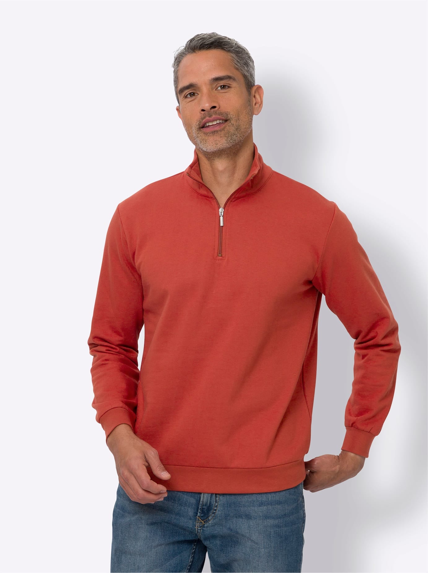 Classic Langarmshirt "Sweatshirt" 1 Stk. tlg. günstig online kaufen