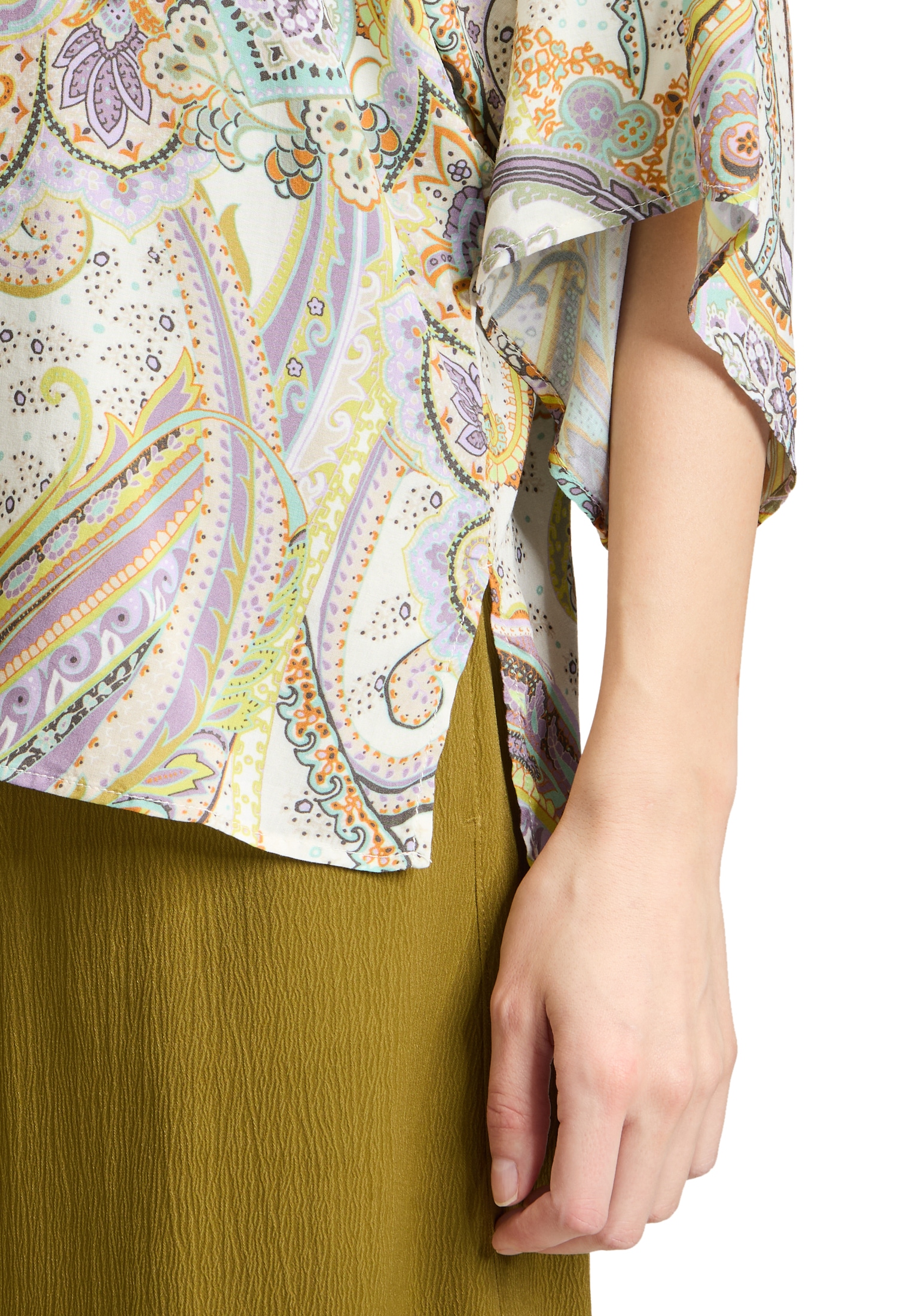 Cartoon Schlupfbluse »Cartoon Oversize-Bluse mit Muster«