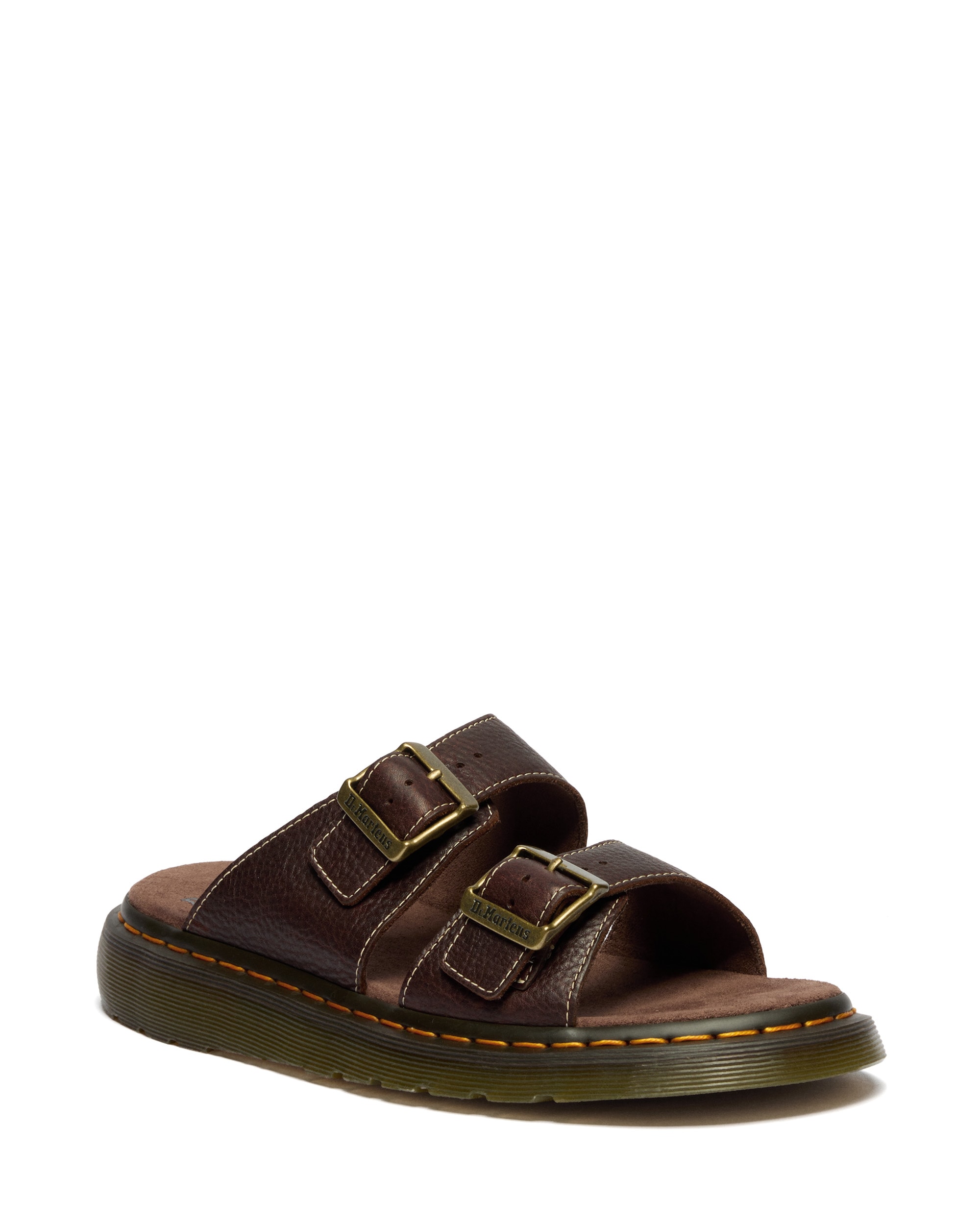 DR. MARTENS Pantolette »Josef«  Sommerschuh, Schlupfschuh mit Logoprägung an den Schnallen, Slide