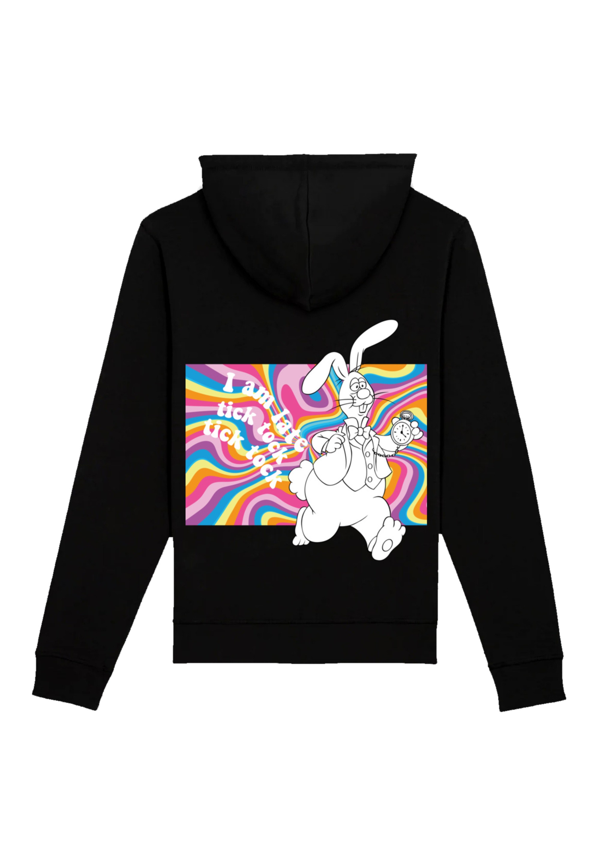 F4NT4STIC Kapuzenpullover »Alice im Wunderland Hase LOGO«, Premium Qualität, Zeichentrick, TV Serie