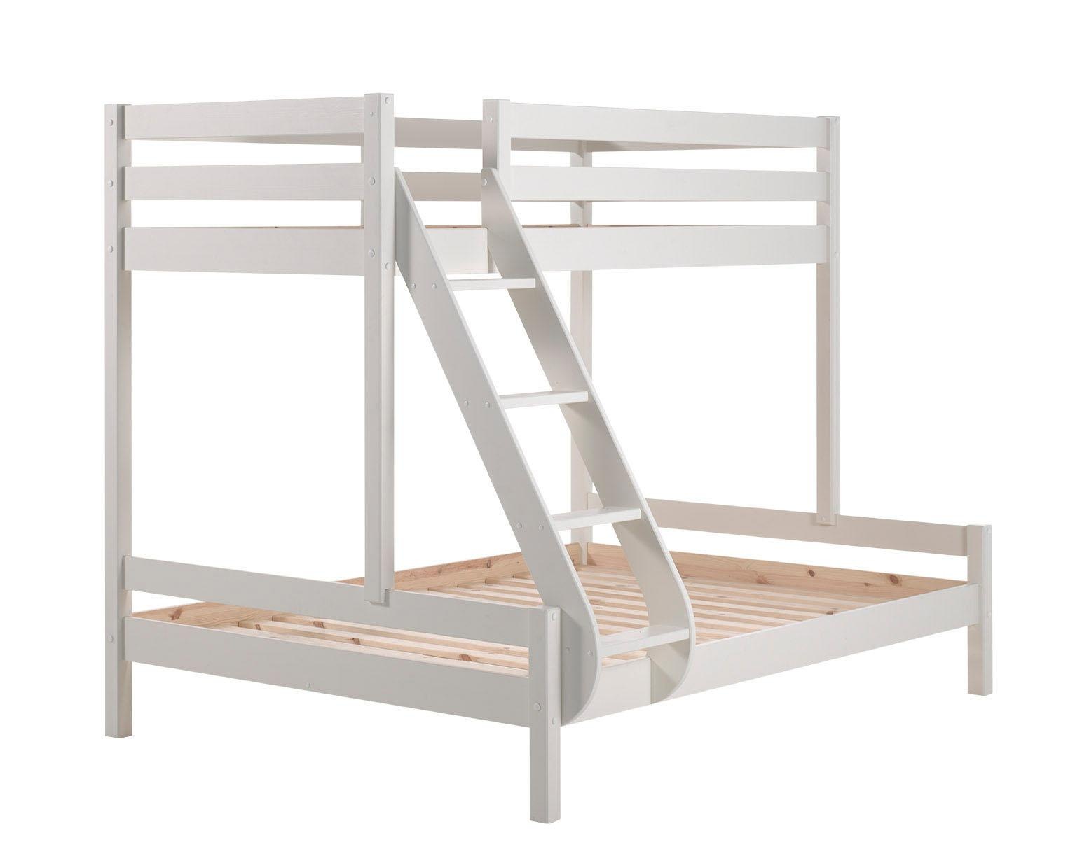Vipack Etagenbett "Martin, 2 Liegeflächen 140 u. 90/200, Kiefer massiv, Mad günstig online kaufen