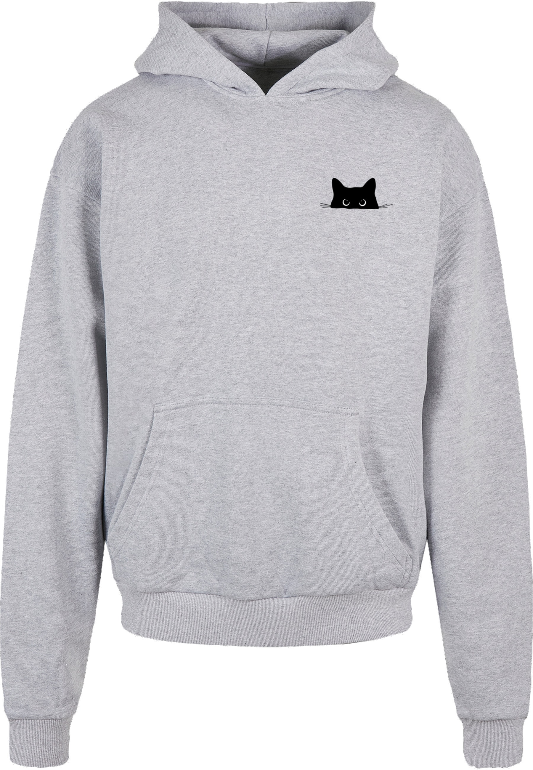 Merchcode Kapuzenpullover "Merchcode Halloween - Cat Hoody" 1 Stk. günstig online kaufen