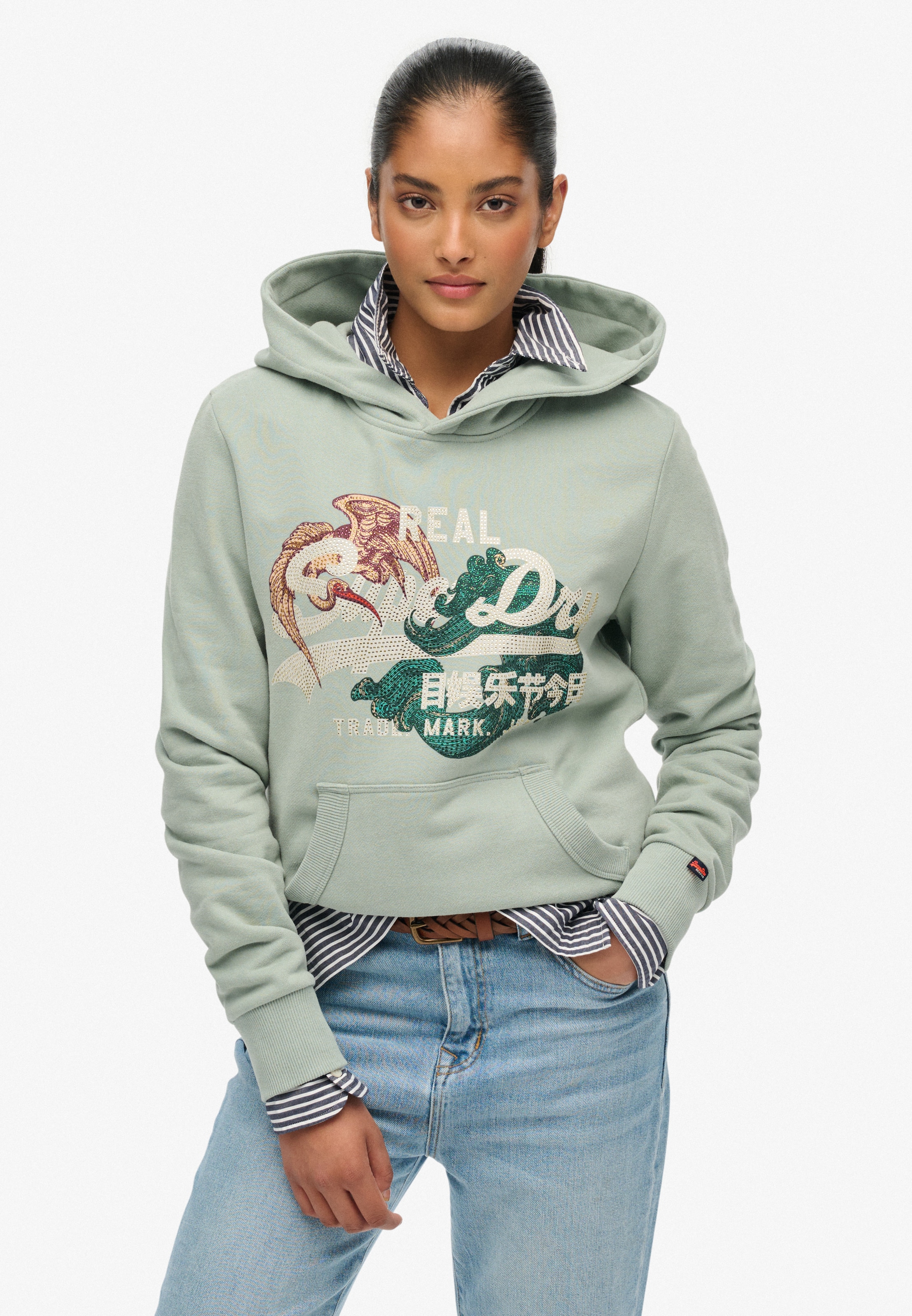 Superdry Kapuzensweatshirt günstig online kaufen