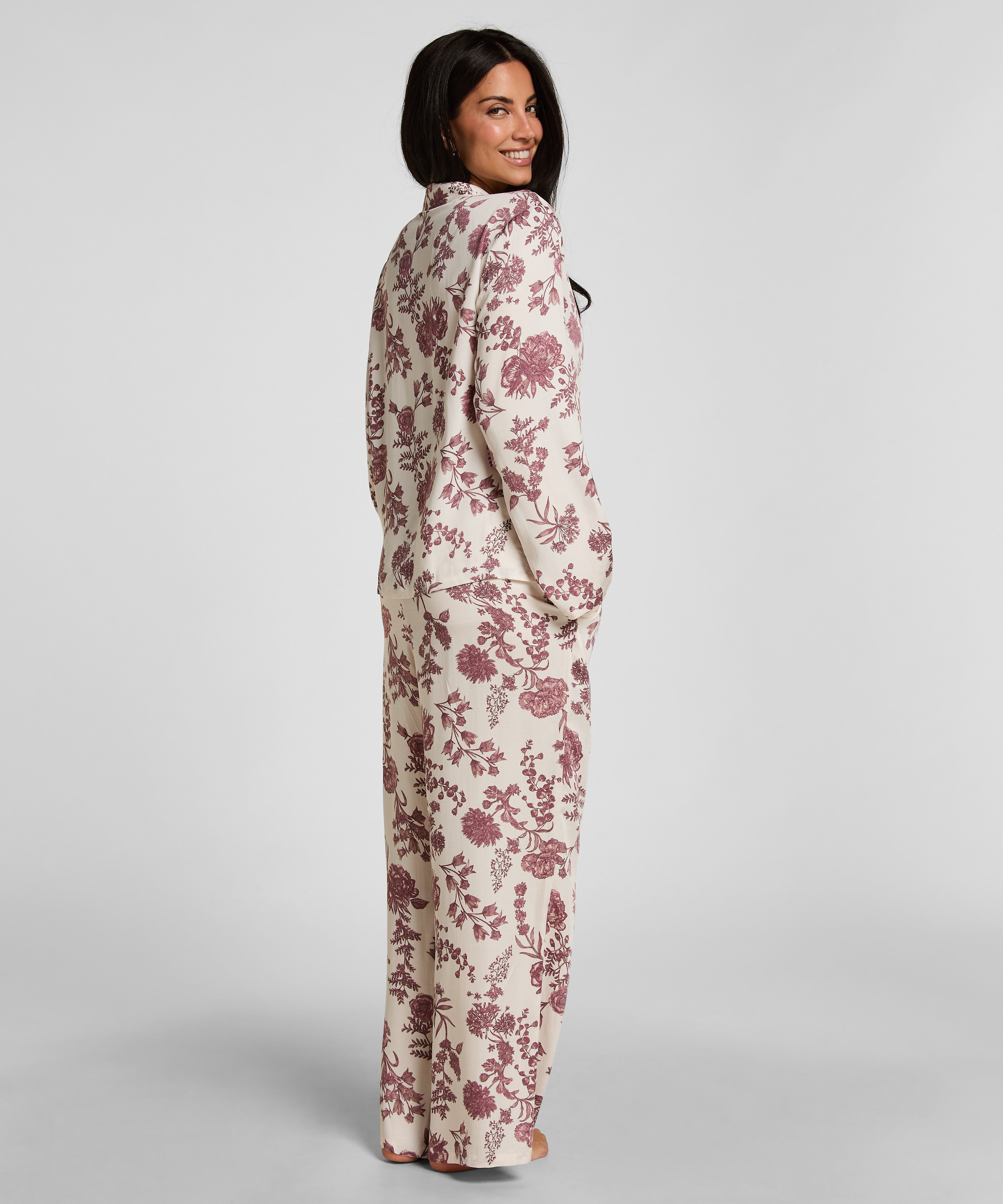 Hunkemöller Pyjama »Jacket Woven Print«