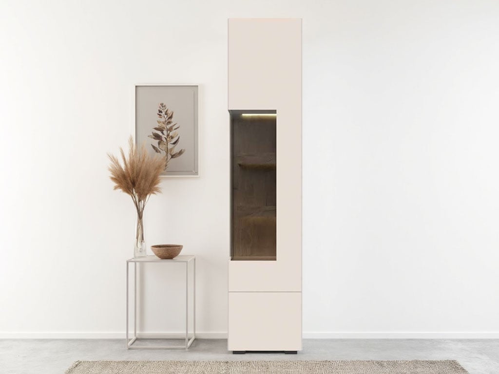 Places of Style Vitrine "Sky45, Höhe 201 cm", Vitrine, Lackiert mit wasserb günstig online kaufen