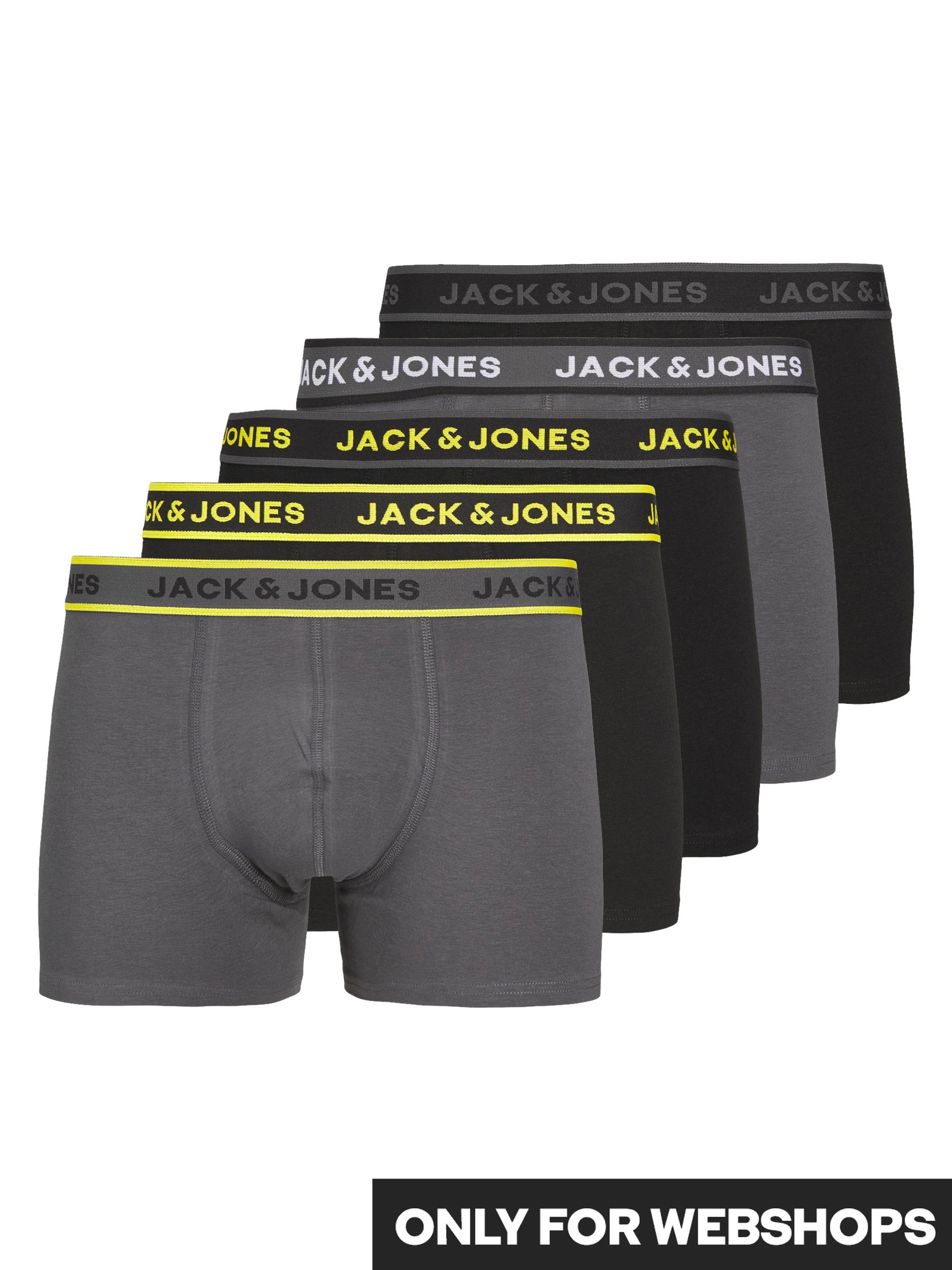 Jack & Jones Boxershorts "JACSPEED SOLID TRUNKS 5 PACK" Packung, 5 Stk. tlg günstig online kaufen