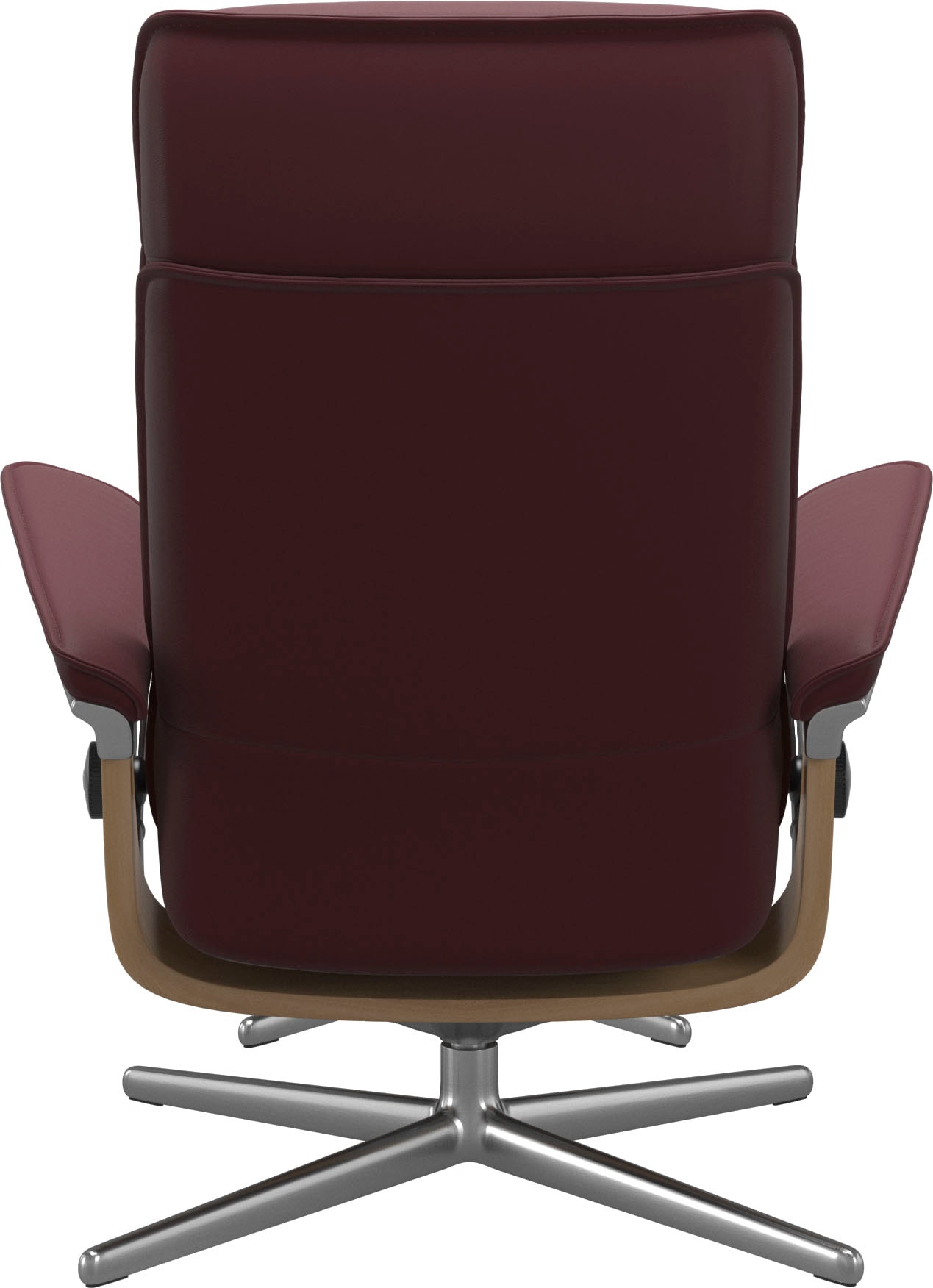 Stressless® Fußhocker »Admiral«, mit Cross Base, Größe M & L, Holzakzent Eiche