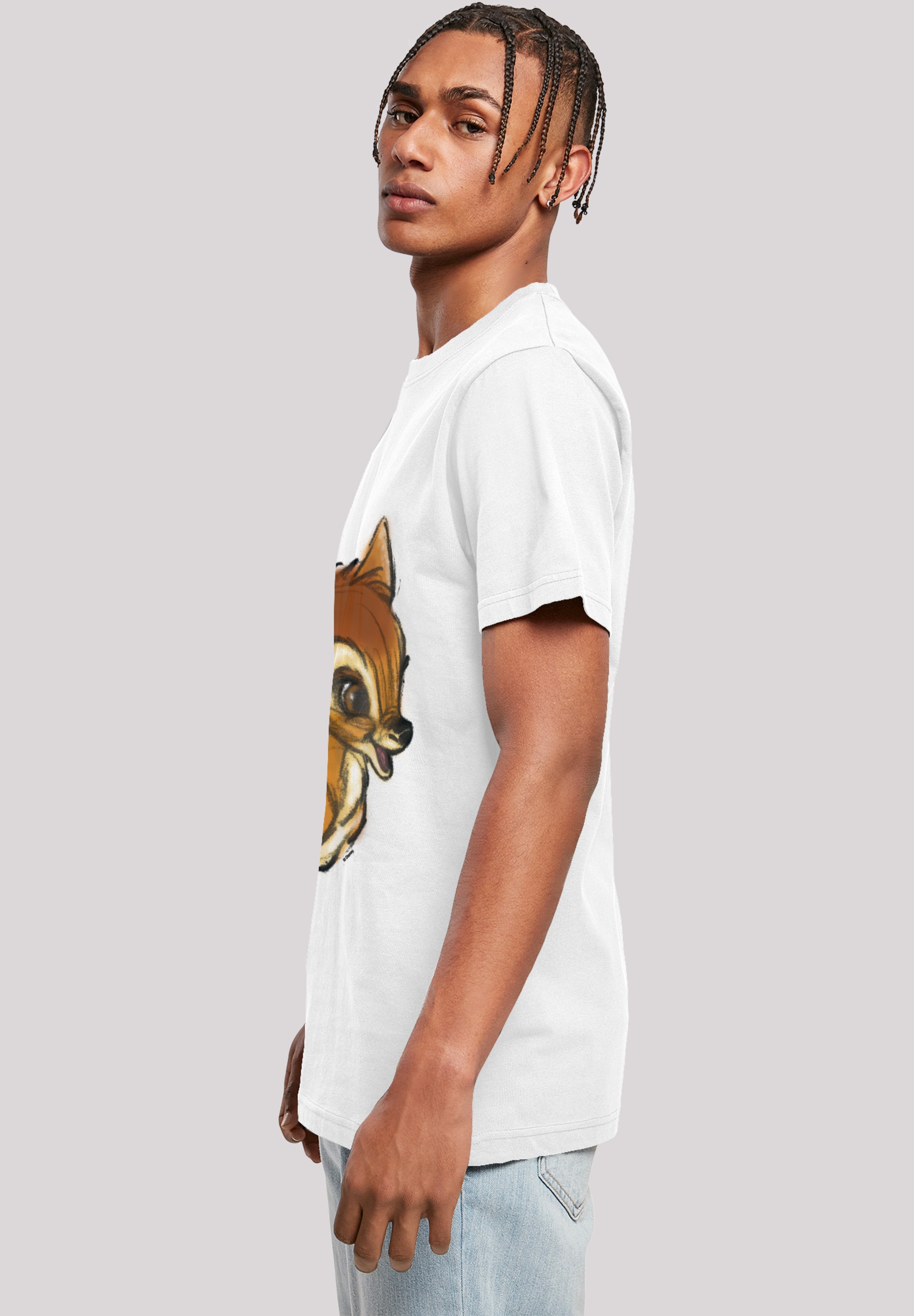 F4NT4STIC T-Shirt »Disney Bambi | Merch,Regular-Fit,Basic,Bedruckt ▷ Zeichnung«, für BAUR Herren,Premium