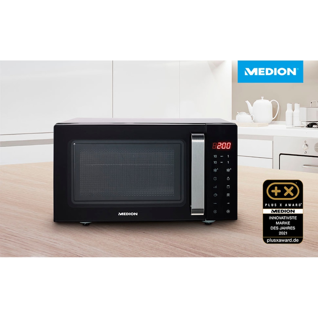 Medion® Mikrowelle »MD10755«, Grill-Mikrowelle, 140 W