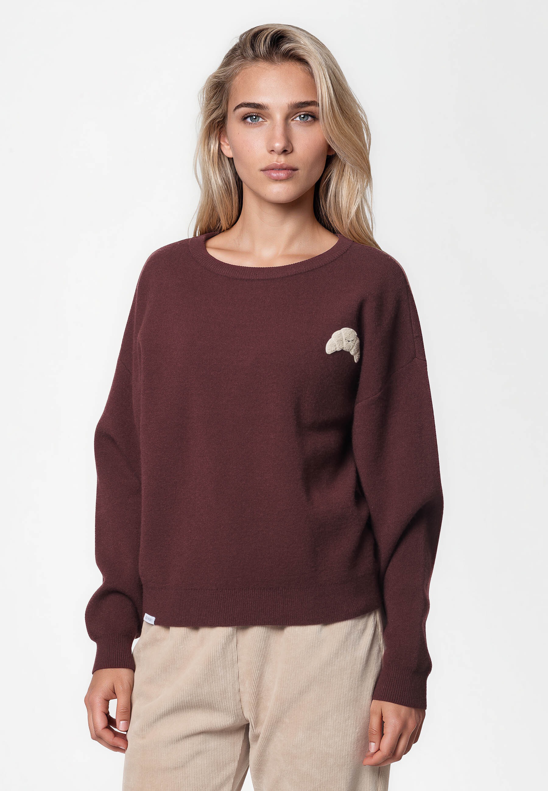 Kleinigkeit Sweater »Kleinigkeit Smiley Hörnchen Wollma«
