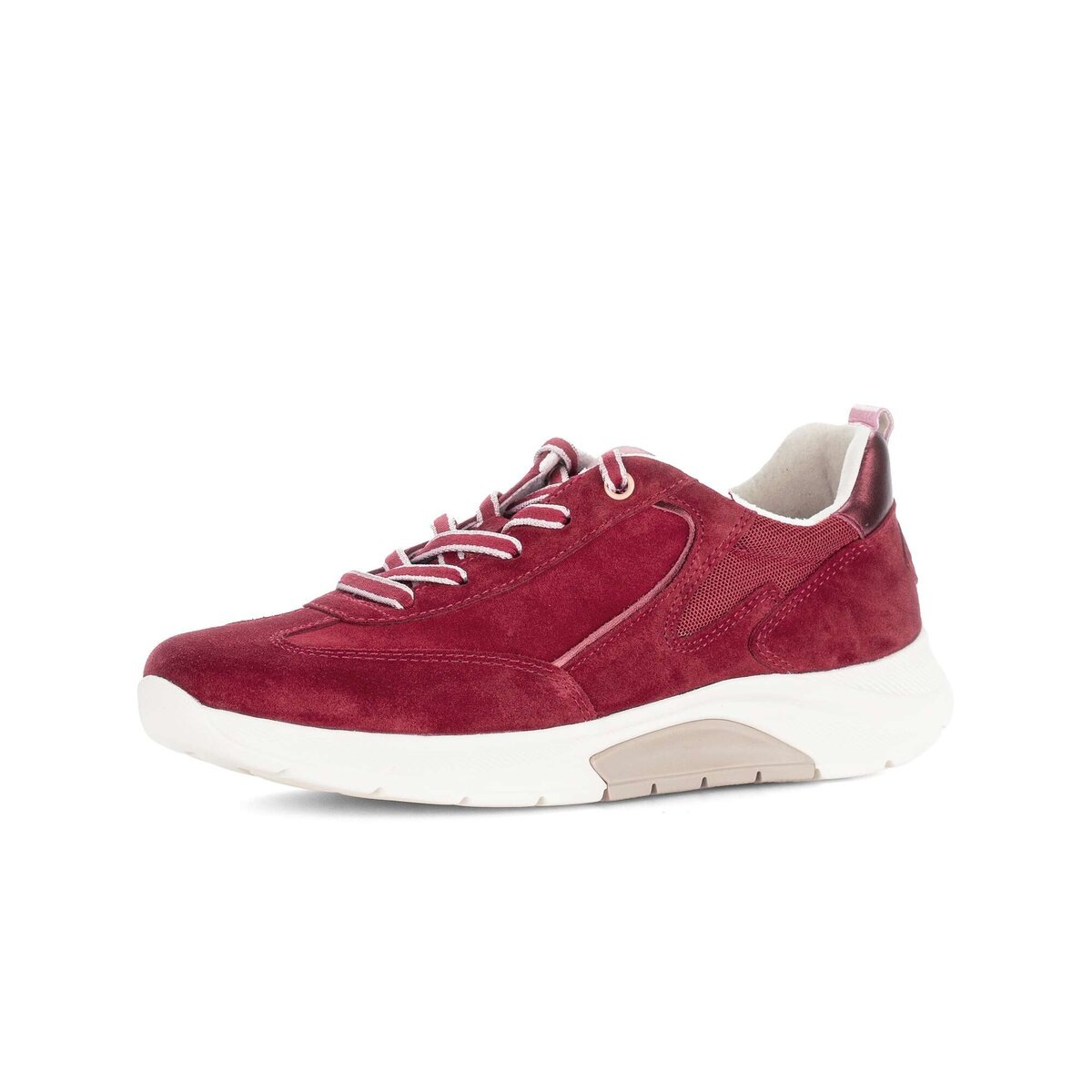 GABOR Damen Sneaker "Sneaker low", Gr. 38rot, Schuhe