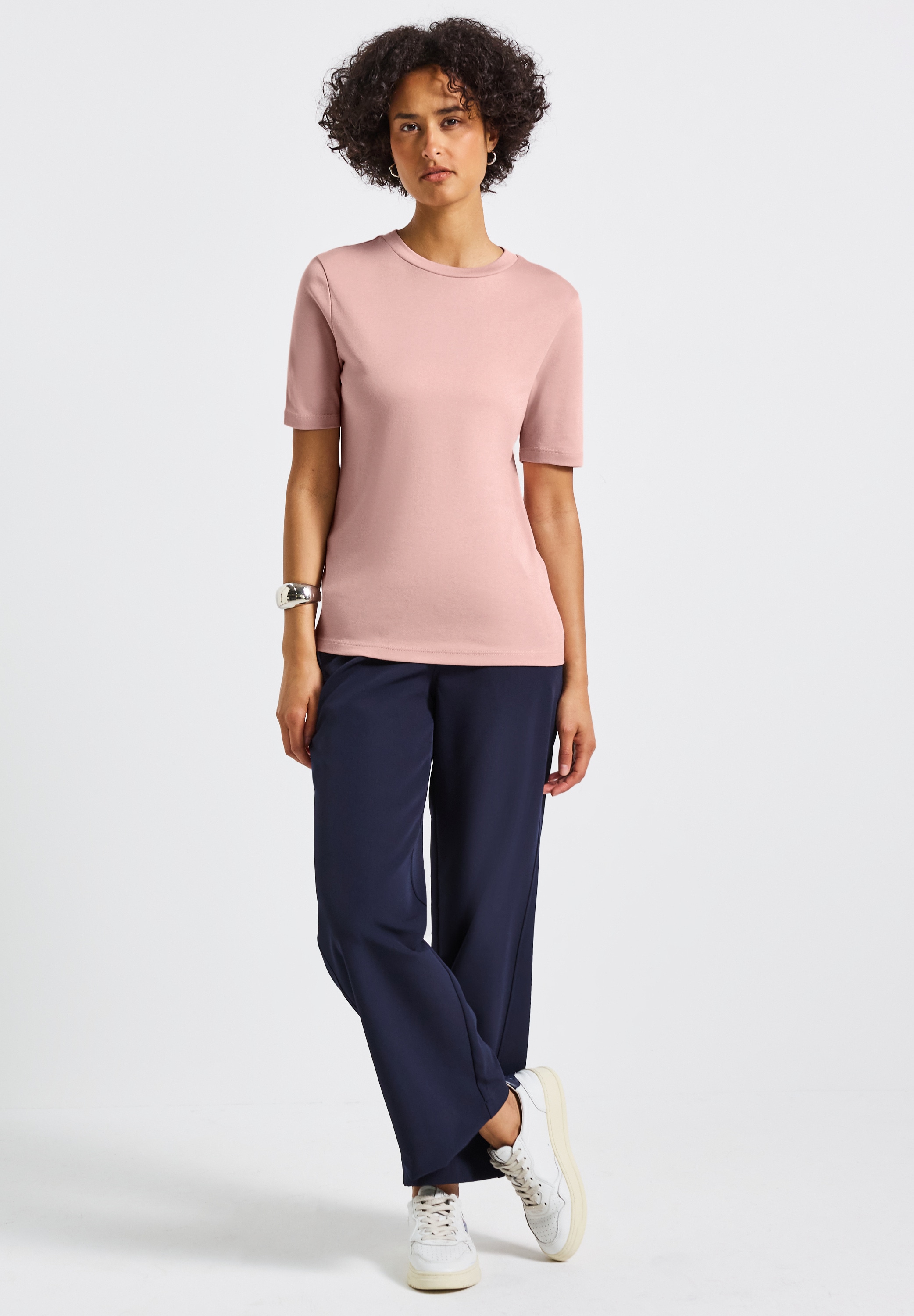 STREET ONE T-Shirt, im soften Baumwoll-Mix